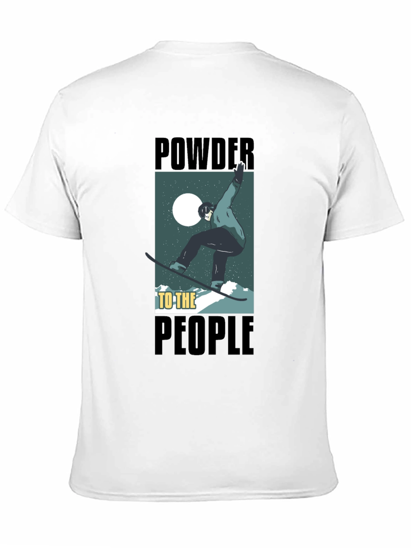 Powder to the People Graphic Tee