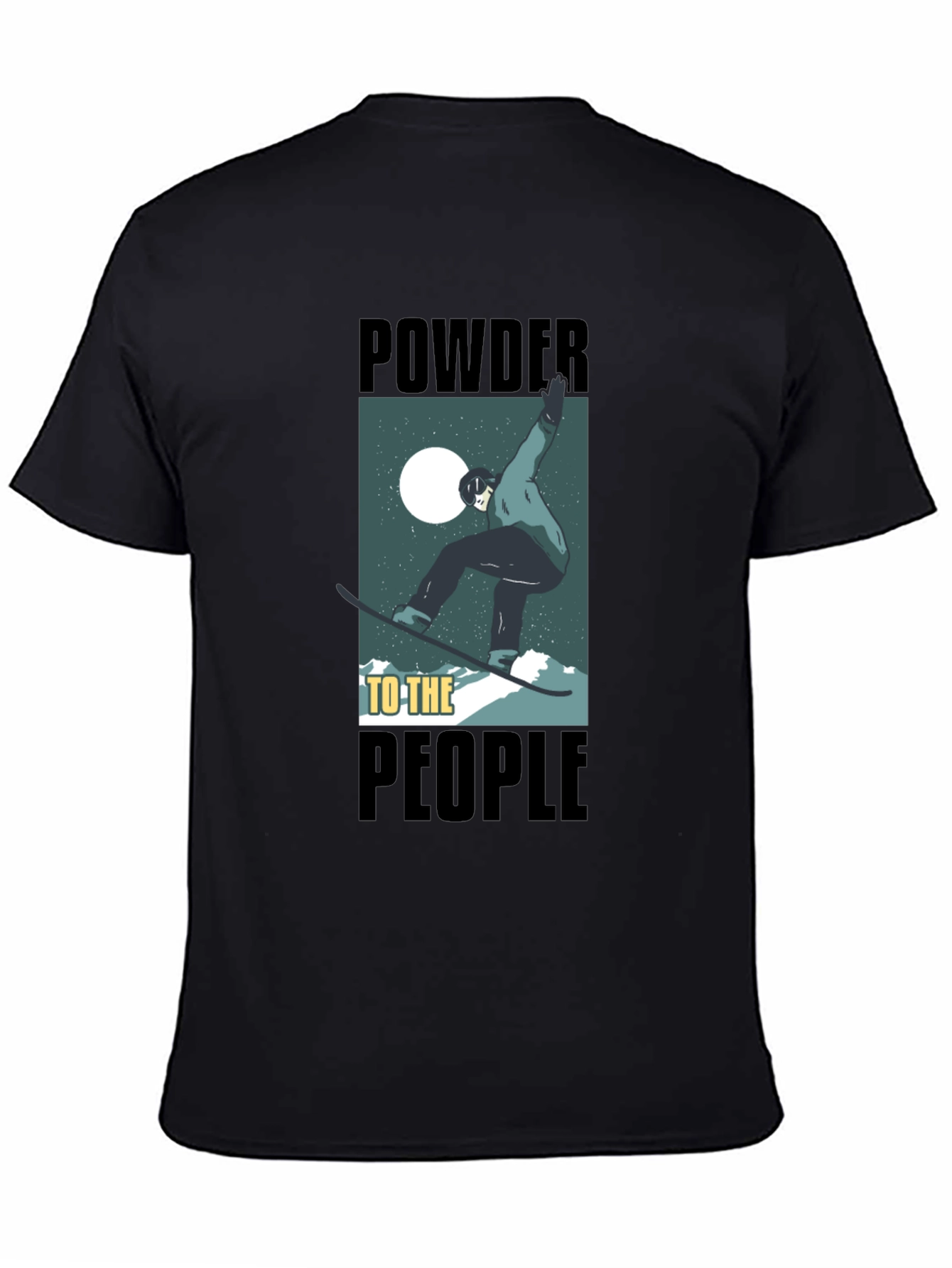 Powder to the People Graphic Tee