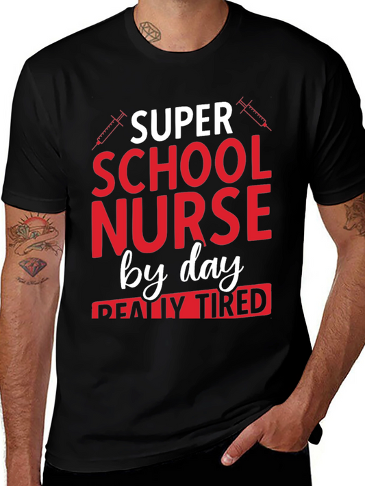 Super School Nurse By Day T-Shirt