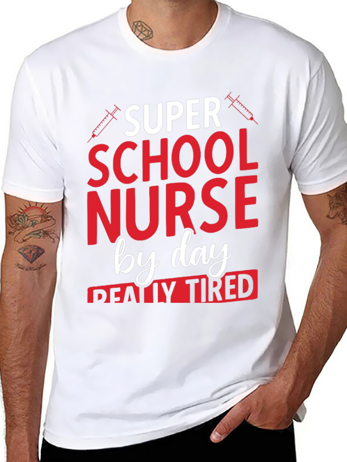 Super School Nurse By Day T-Shirt