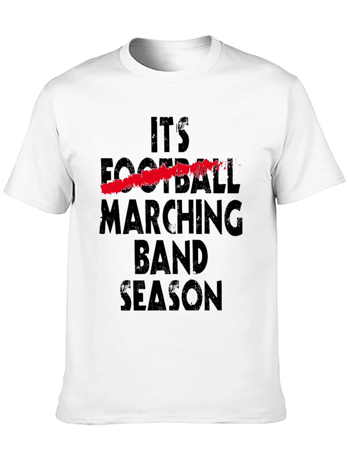 Marching Band Season T-Shirt - Unisex Black Tee
