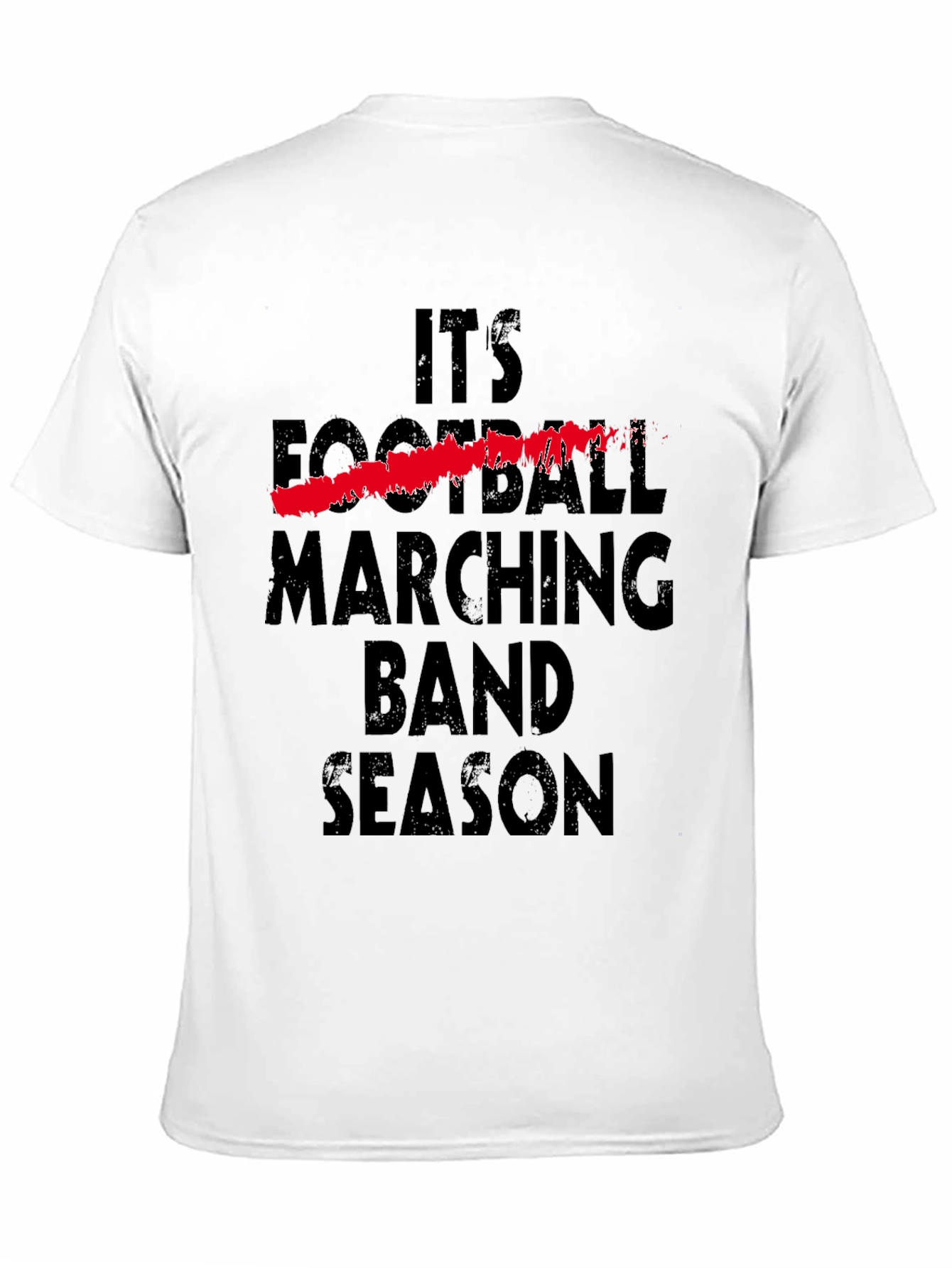 Marching Band Season T-Shirt - Unisex Black Tee