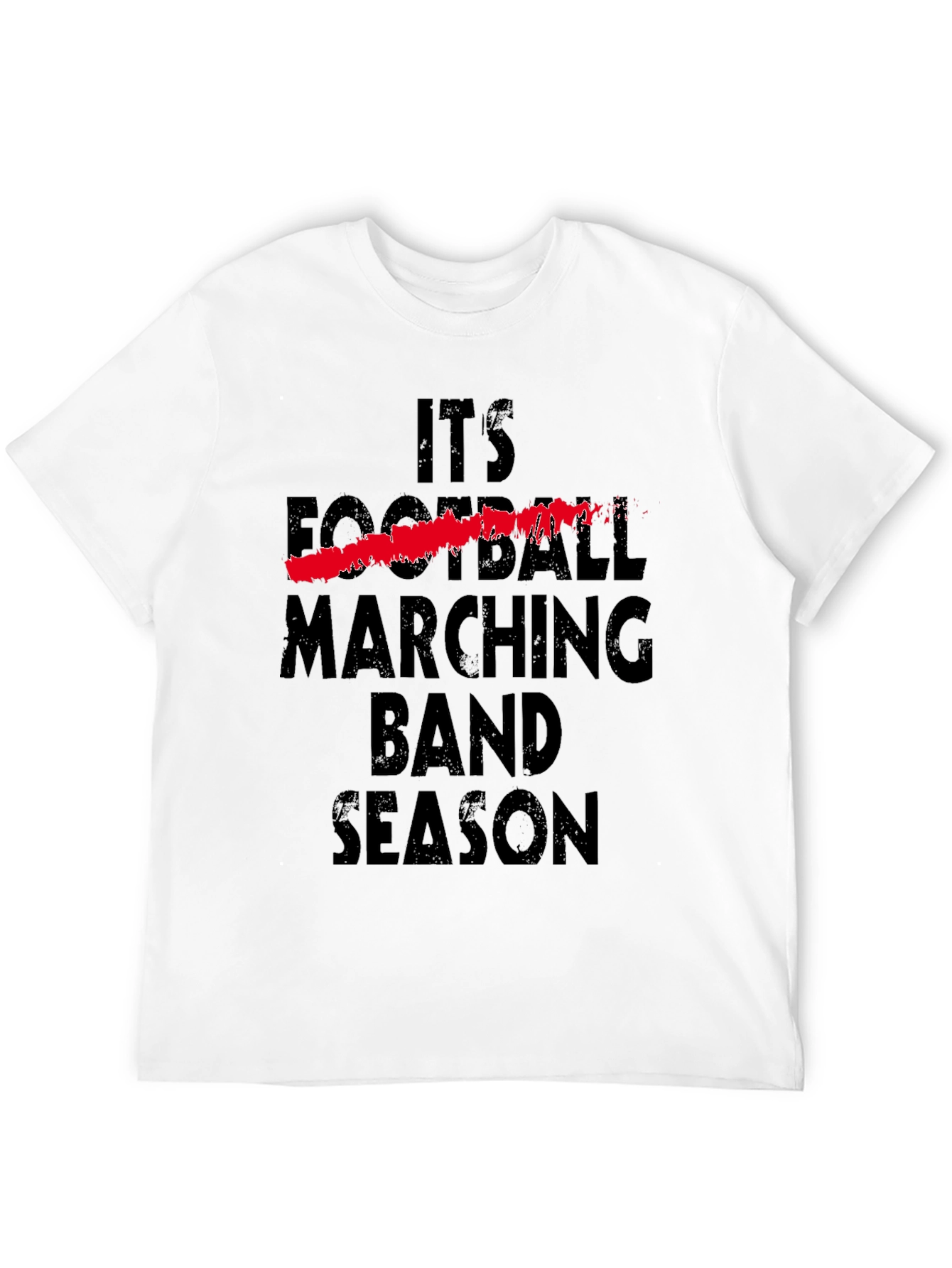 Marching Band Season T-Shirt - Unisex Black Tee