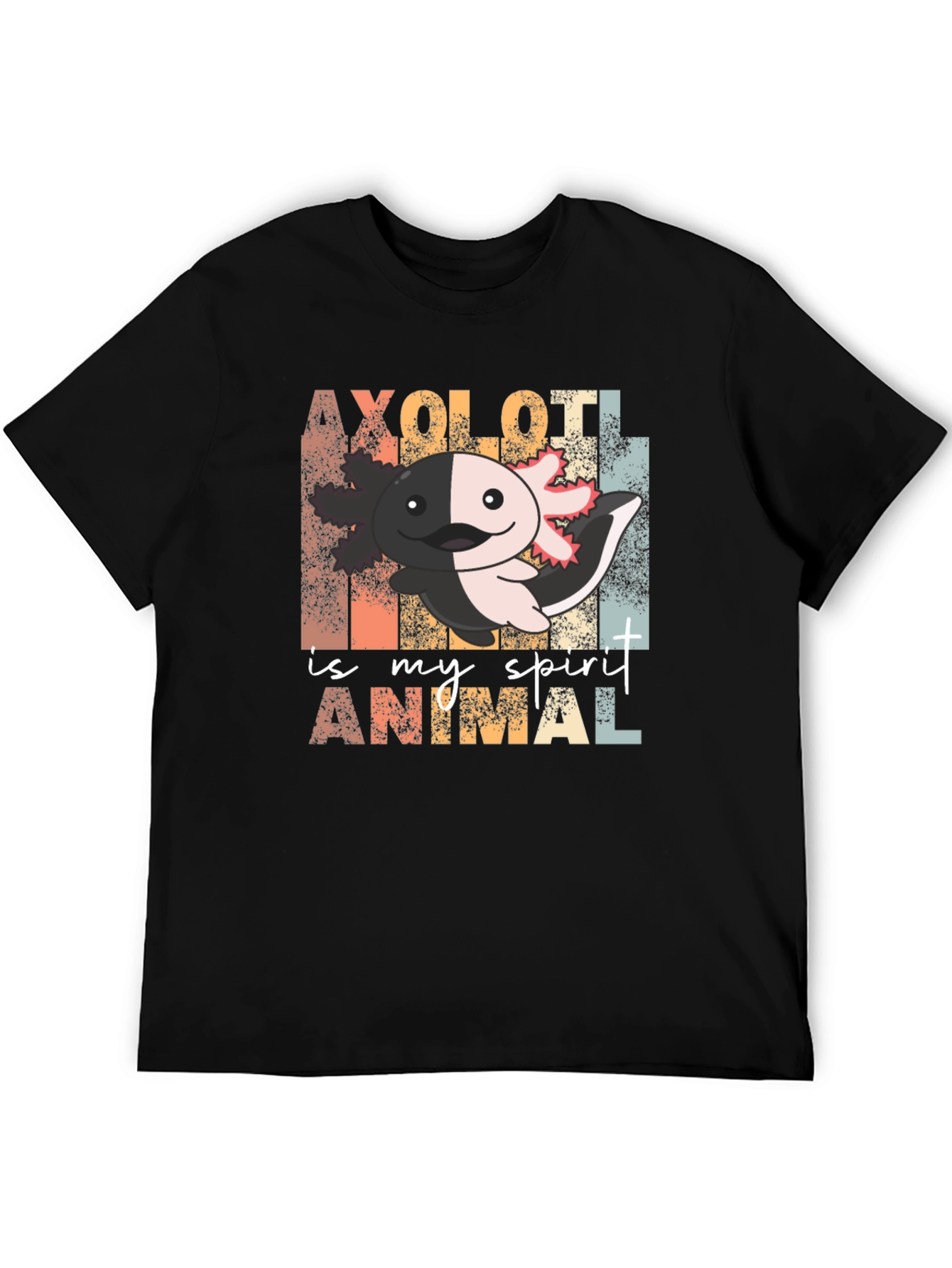 Axolotl Spirit Animal Graphic T-Shirt
