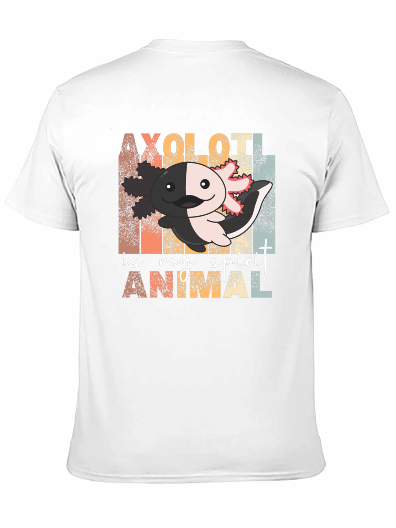 Axolotl Spirit Animal Graphic T-Shirt