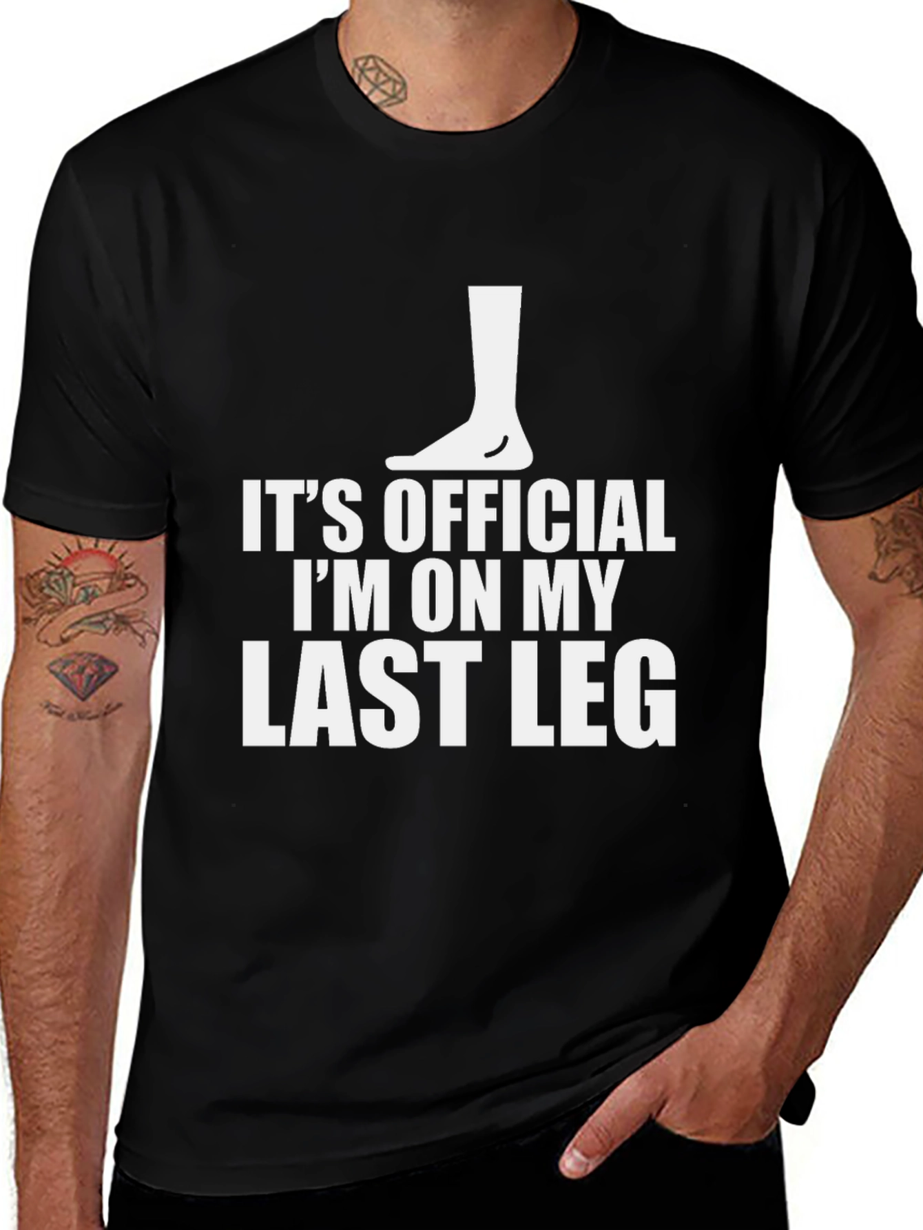 Its Official Last Leg T-Shirt