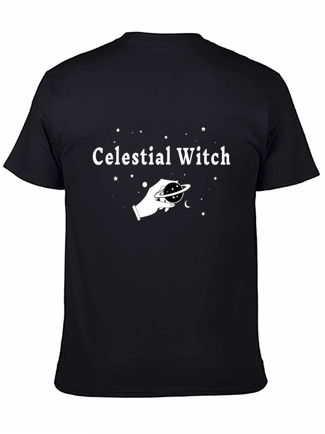 Celestial Witch Graphic T-Shirt - Unisex Cotton Tee