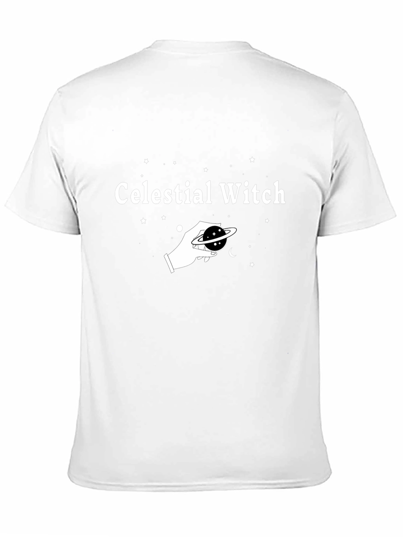 Celestial Witch Graphic T-Shirt - Unisex Cotton Tee