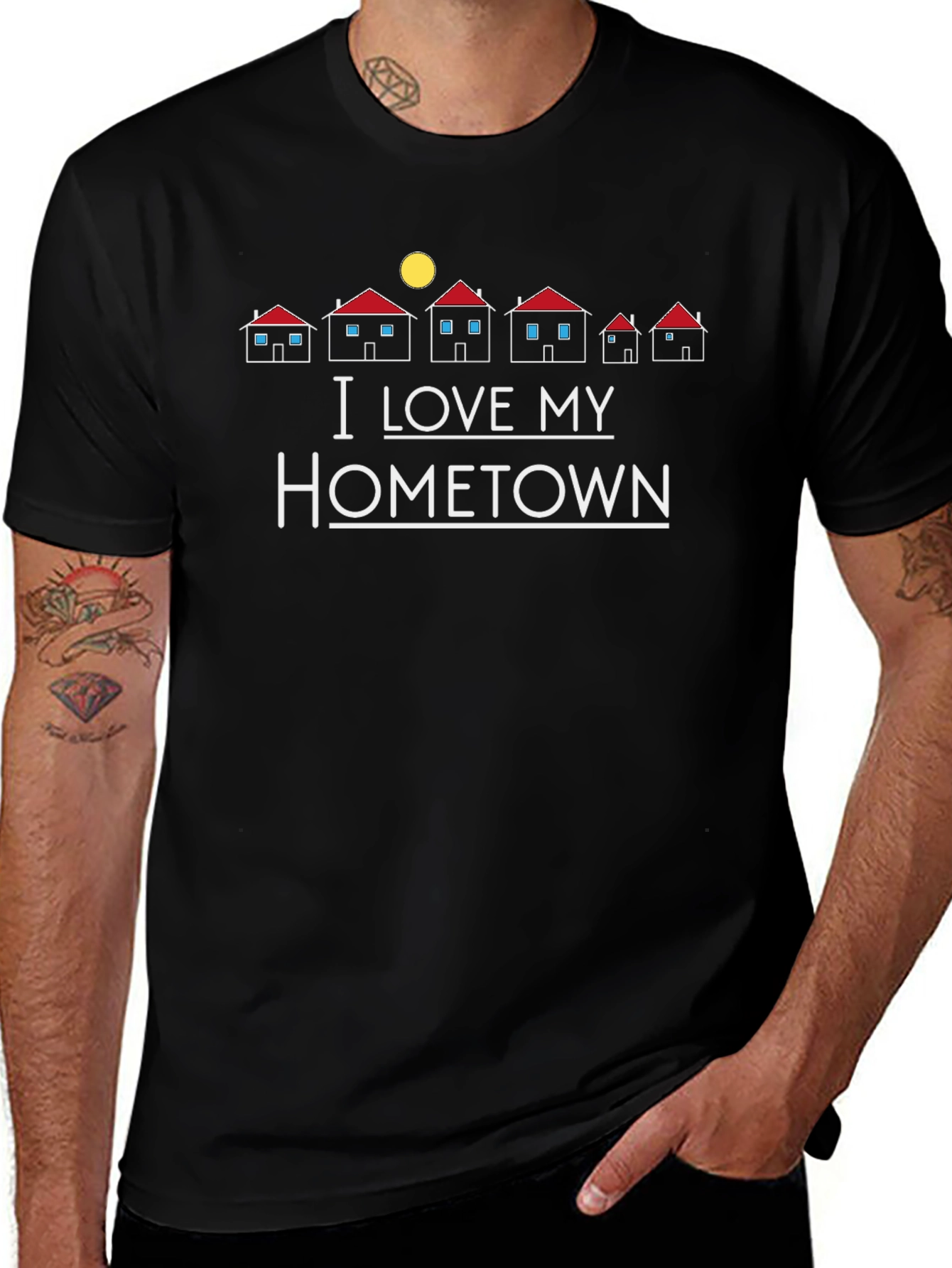 I Love My Hometown Graphic Tee