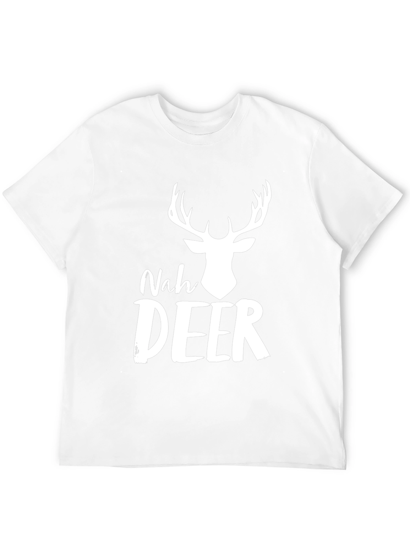Nah Deer Mens Graphic T-Shirt