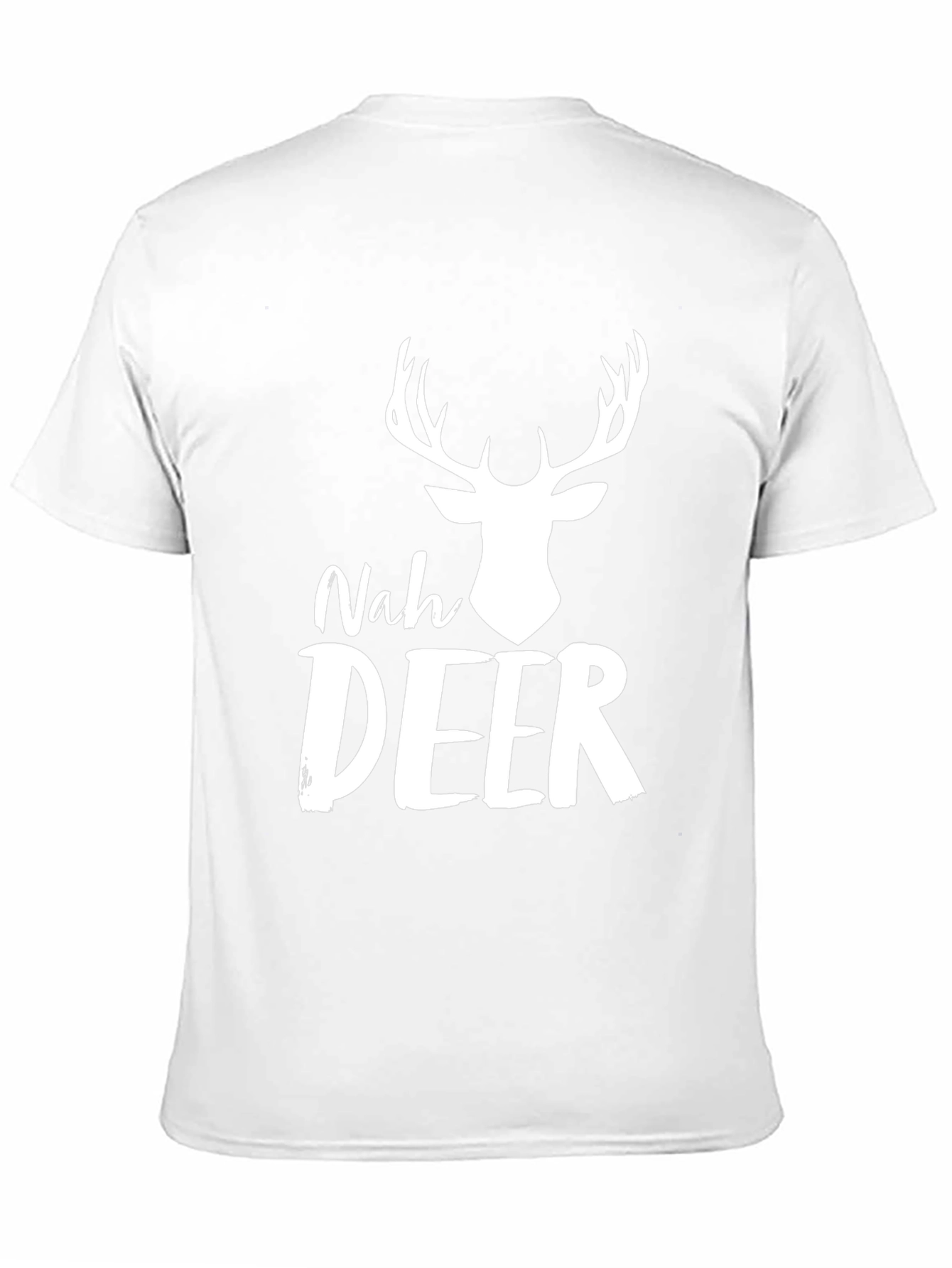 Nah Deer Mens Graphic T-Shirt