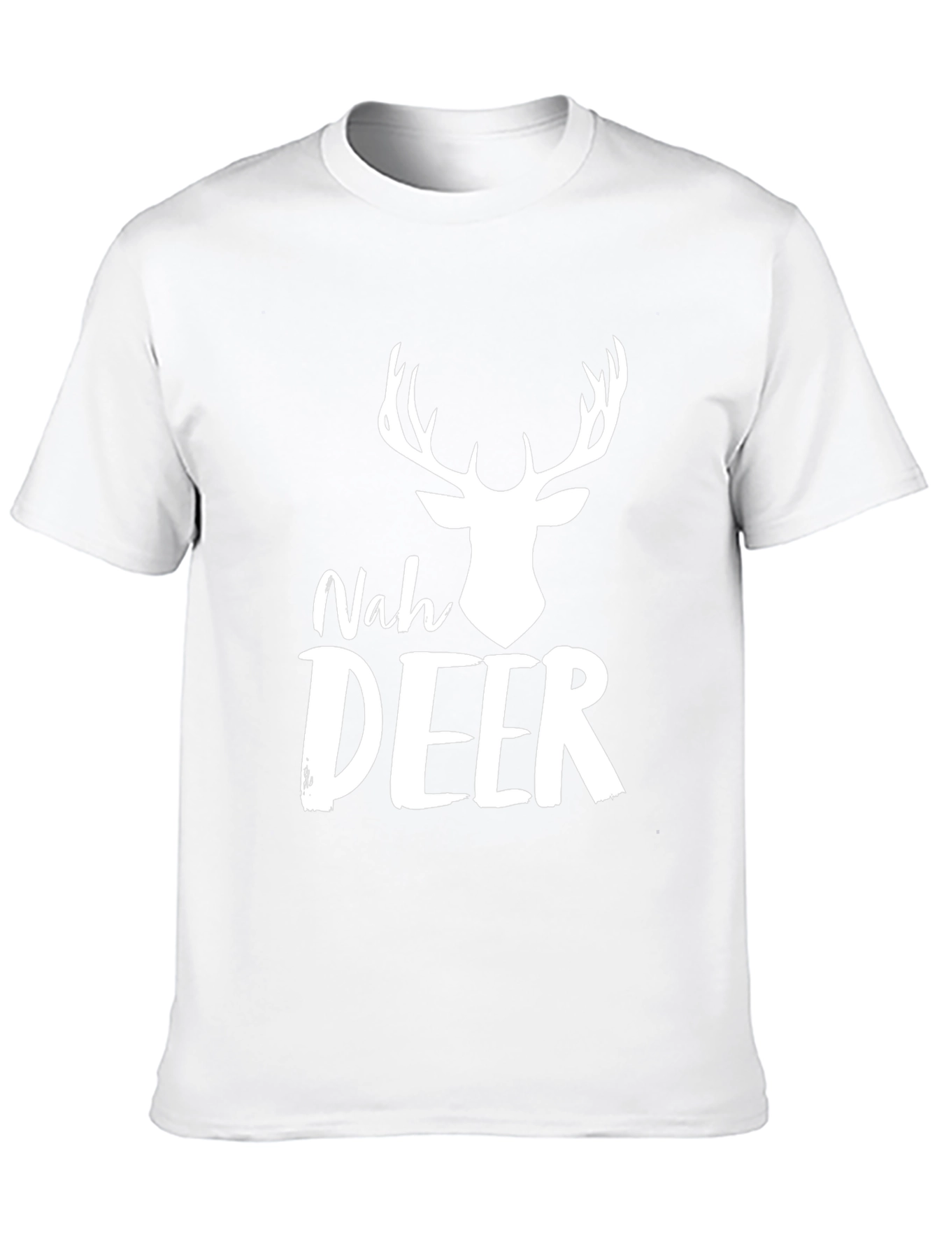 Nah Deer Mens Graphic T-Shirt
