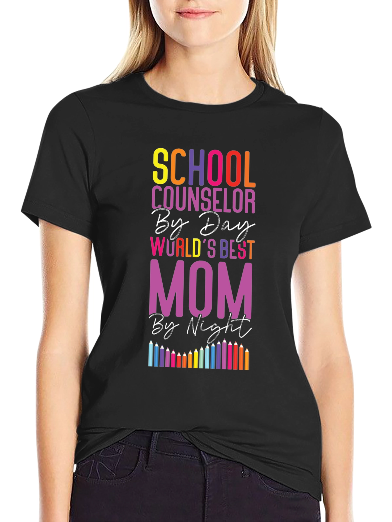 School Counselor Mom T-Shirt