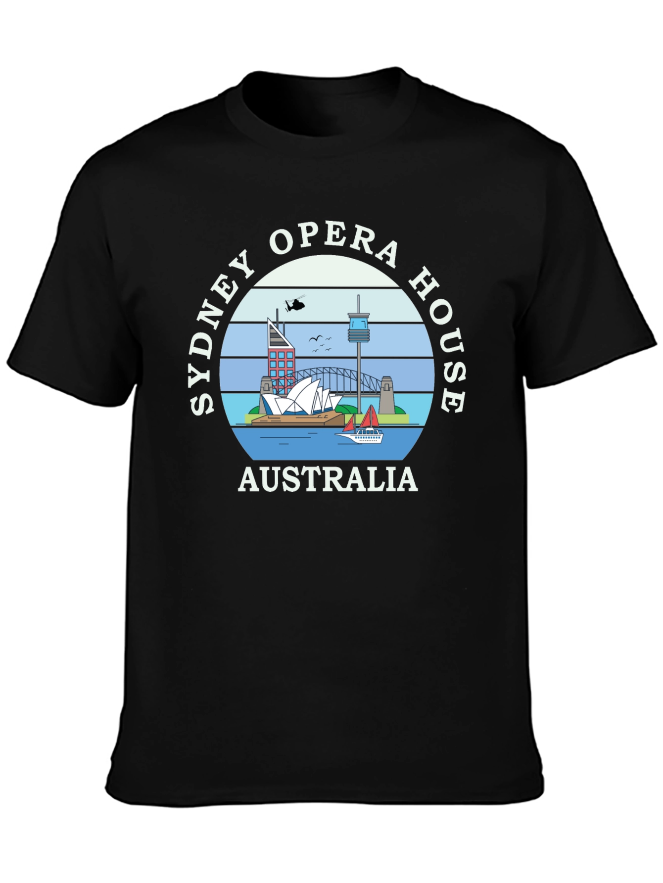 Sydney Opera House Australia Graphic Tee