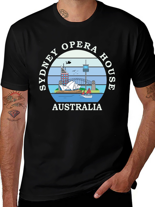 Sydney Opera House Australia Graphic Tee