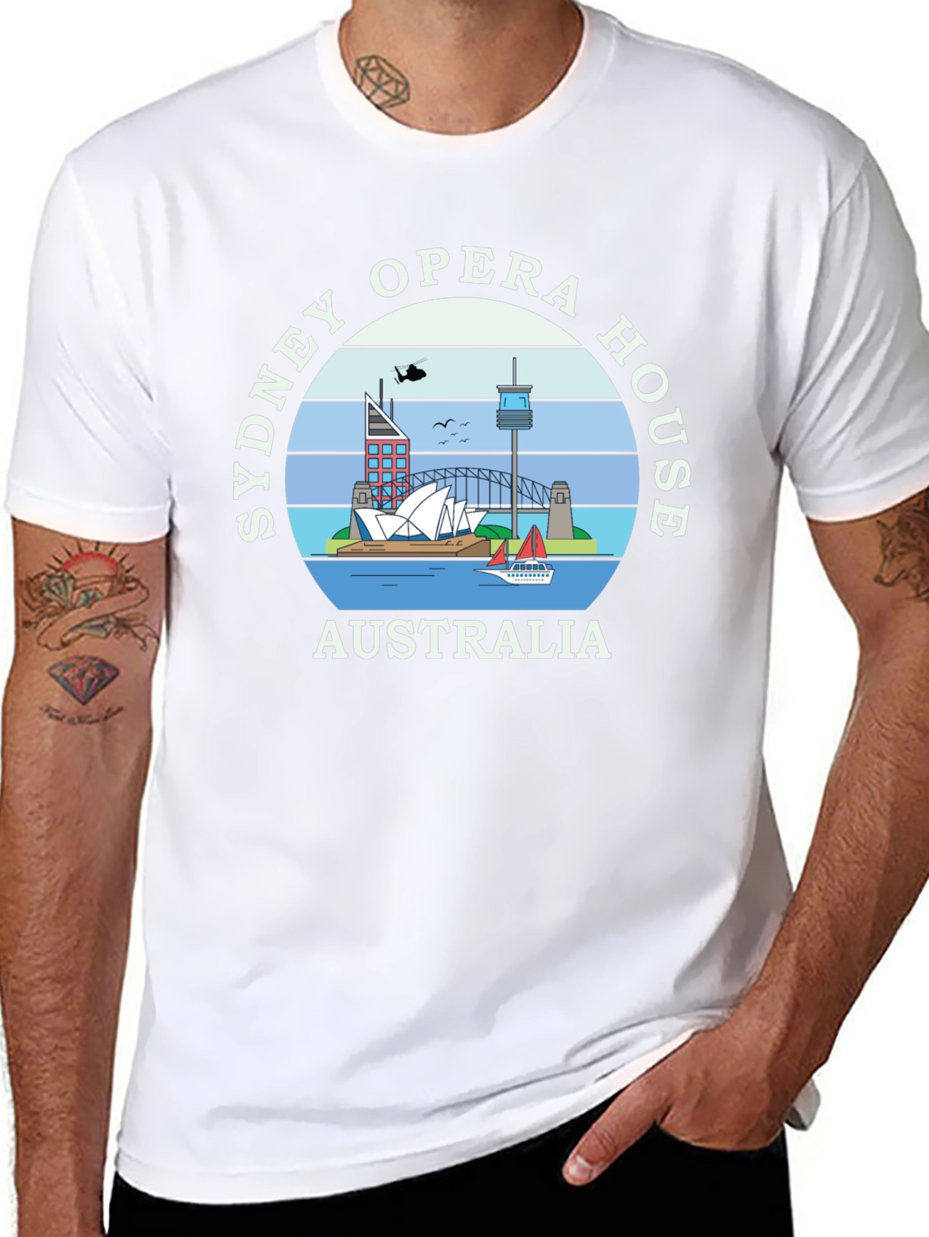 Sydney Opera House Australia Graphic Tee