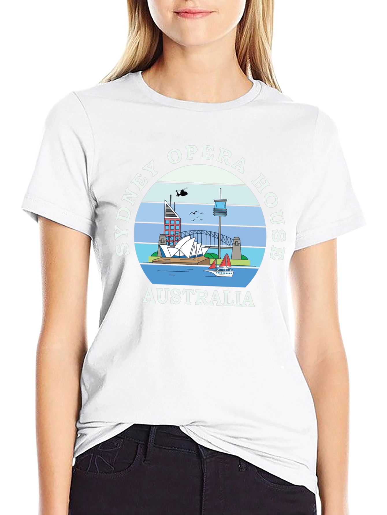 Sydney Opera House Australia Graphic Tee