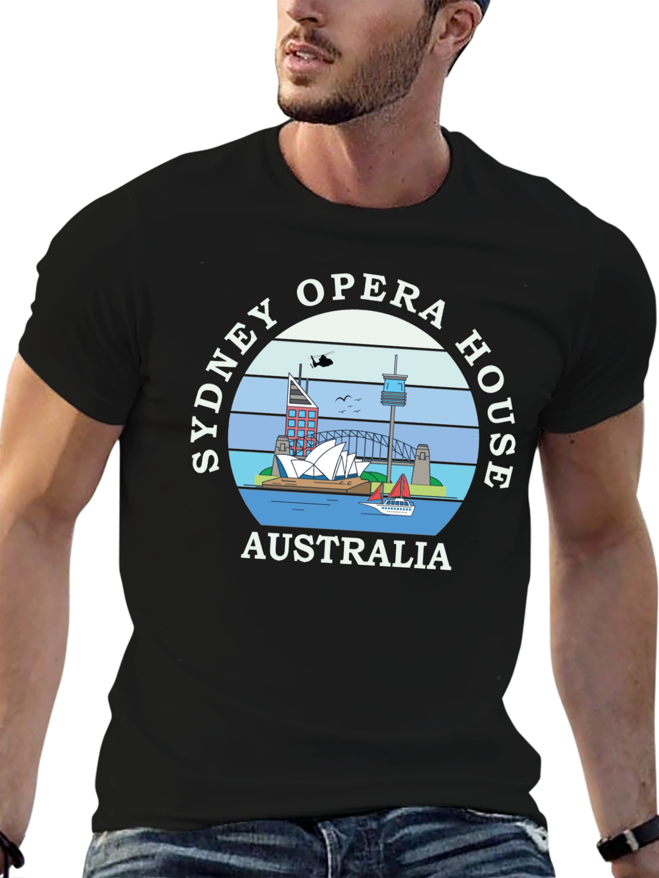 Sydney Opera House Australia Graphic Tee