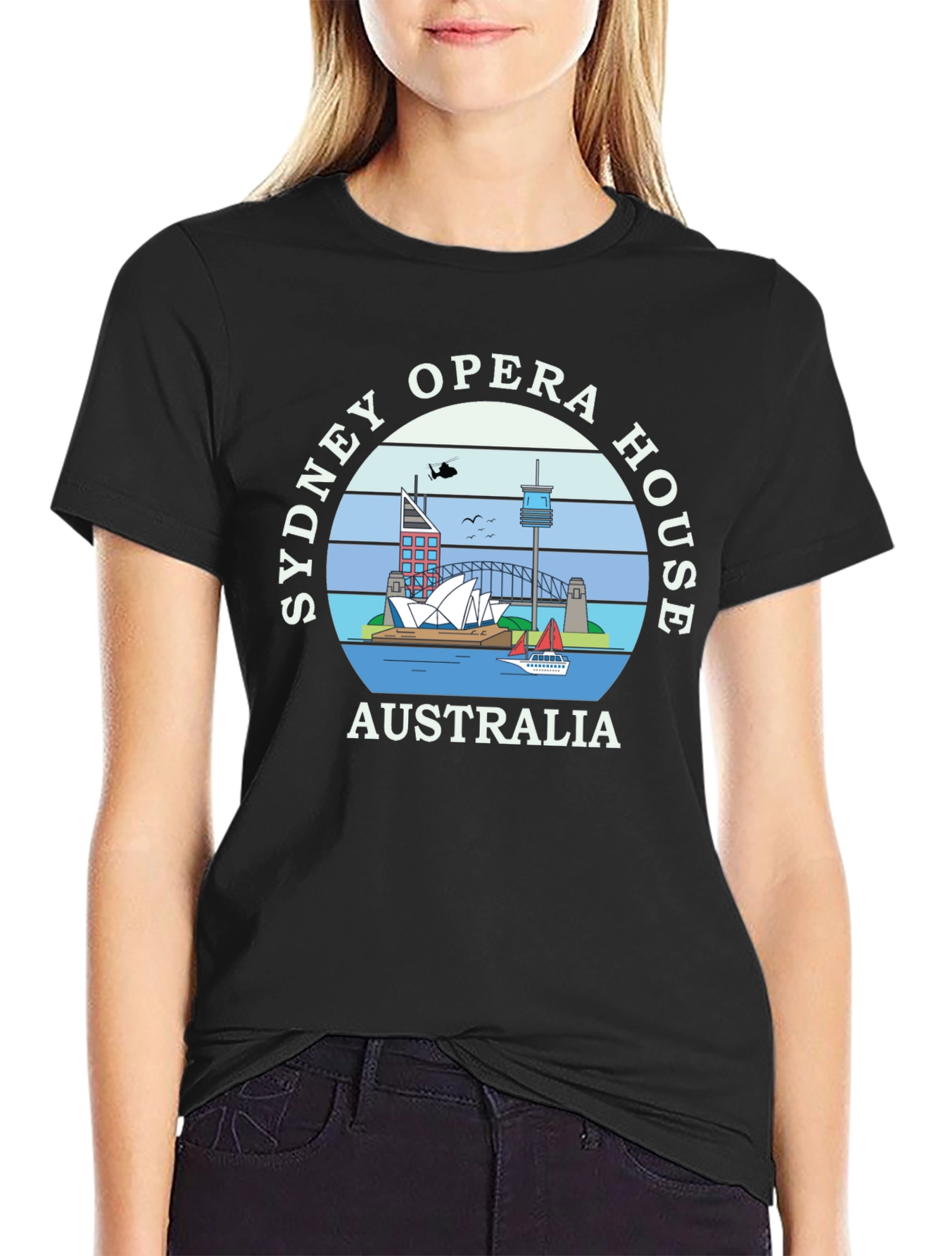 Sydney Opera House Australia Graphic Tee