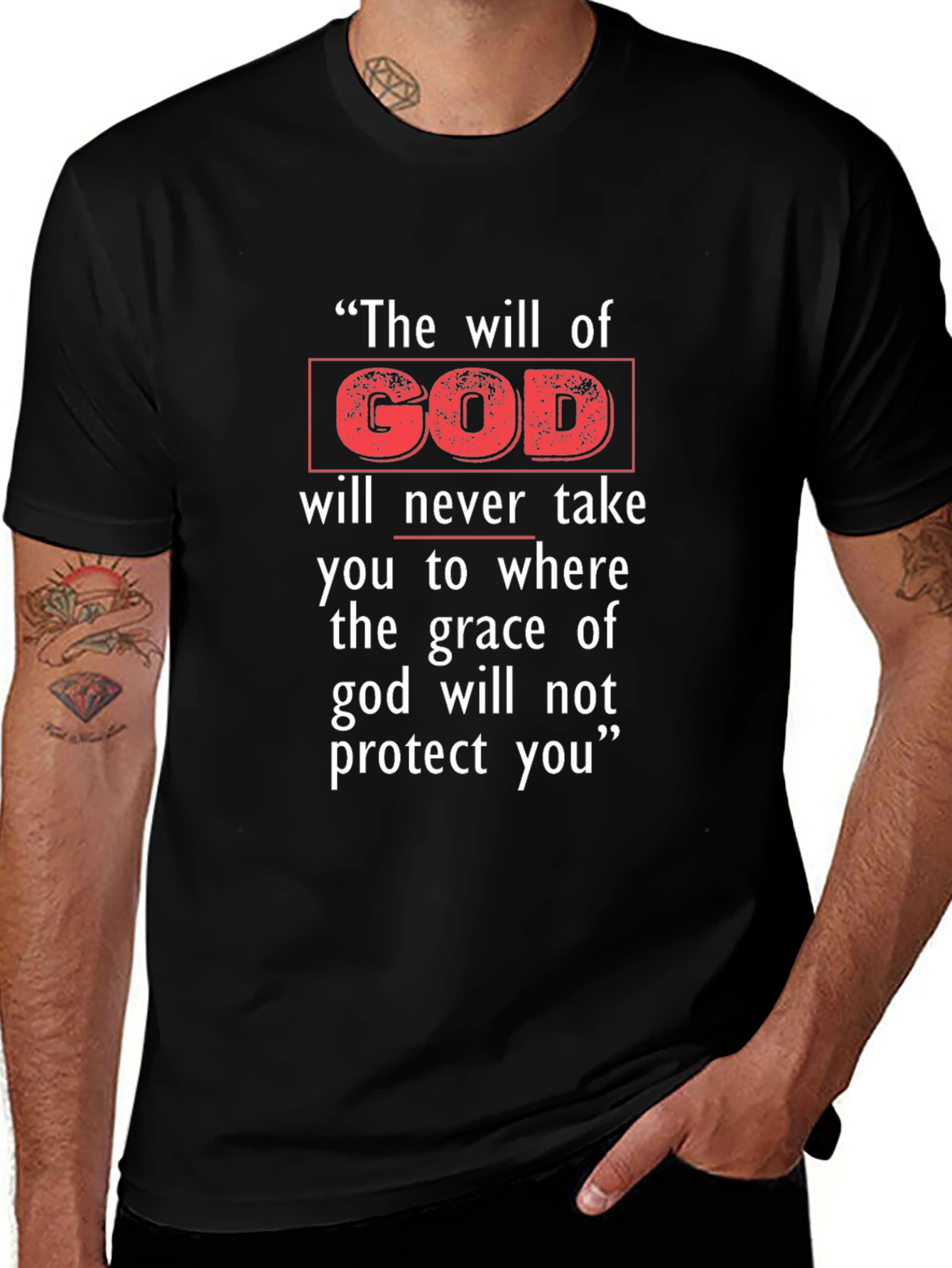 Inspirational Gods Will T-Shirt