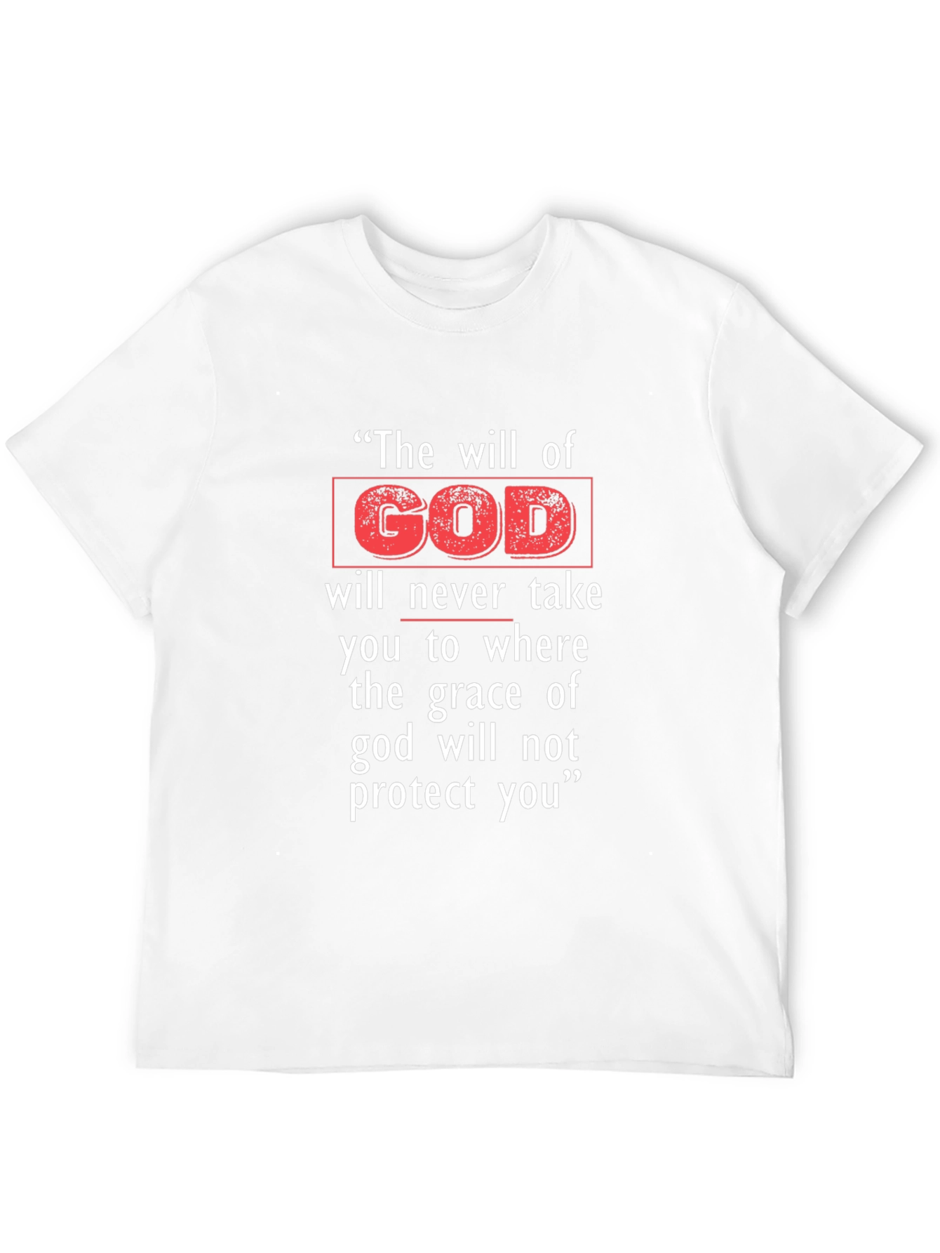 Inspirational Gods Will T-Shirt