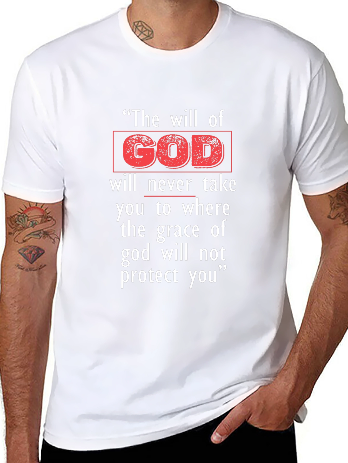 Inspirational Gods Will T-Shirt