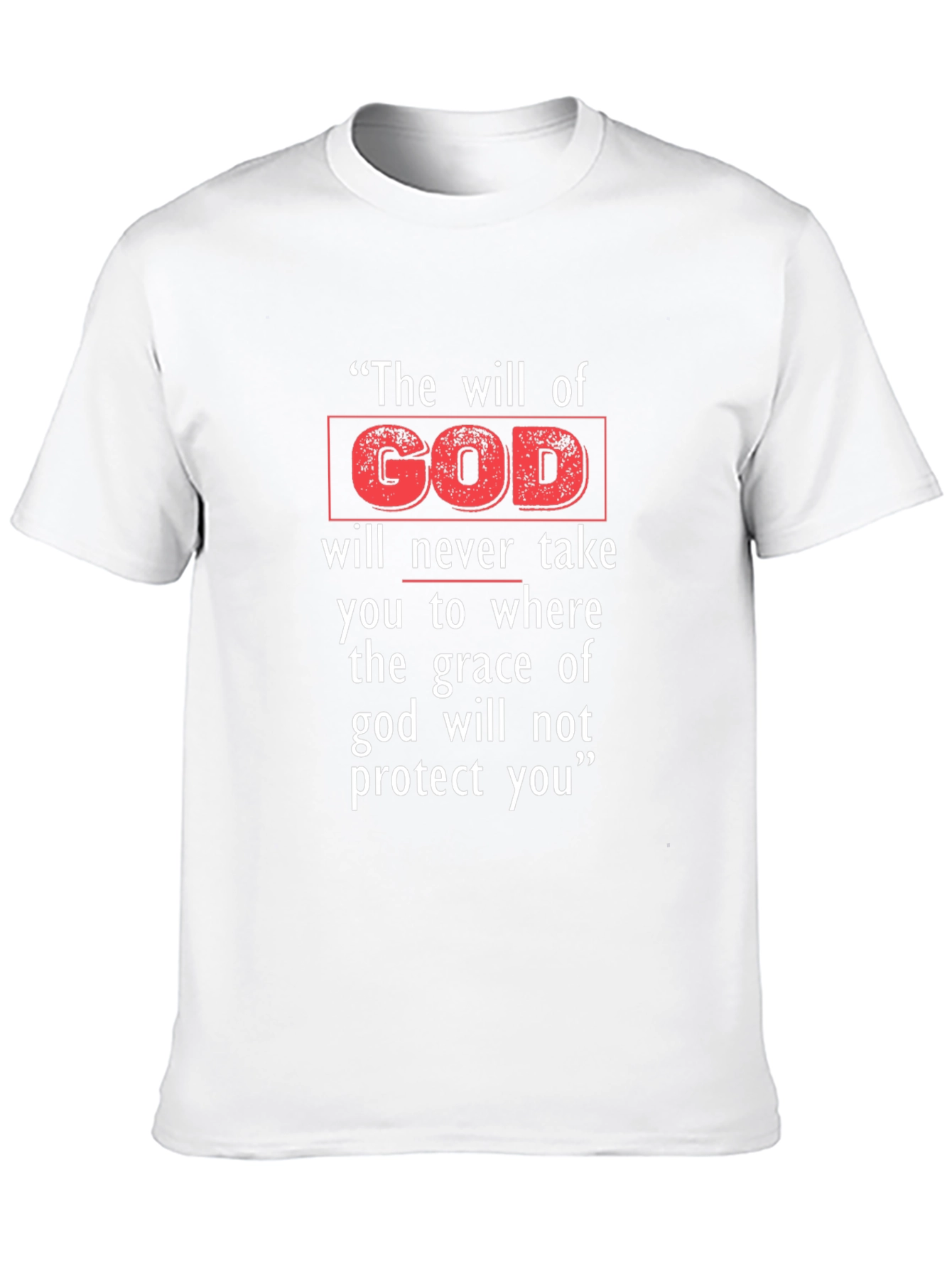 Inspirational Gods Will T-Shirt