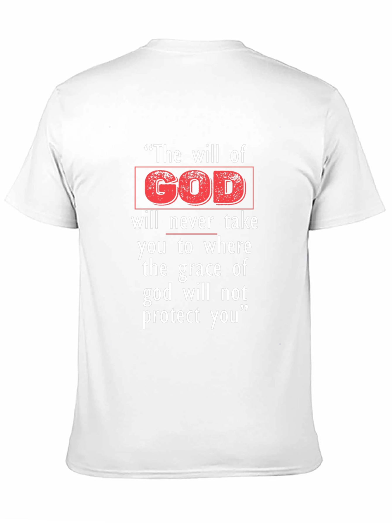 Inspirational Gods Will T-Shirt