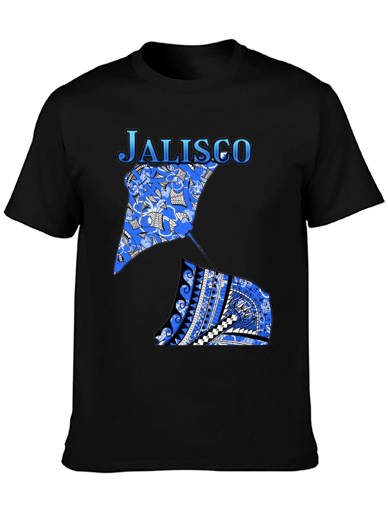 Jalisco Stingray Graphic Tee - Black
