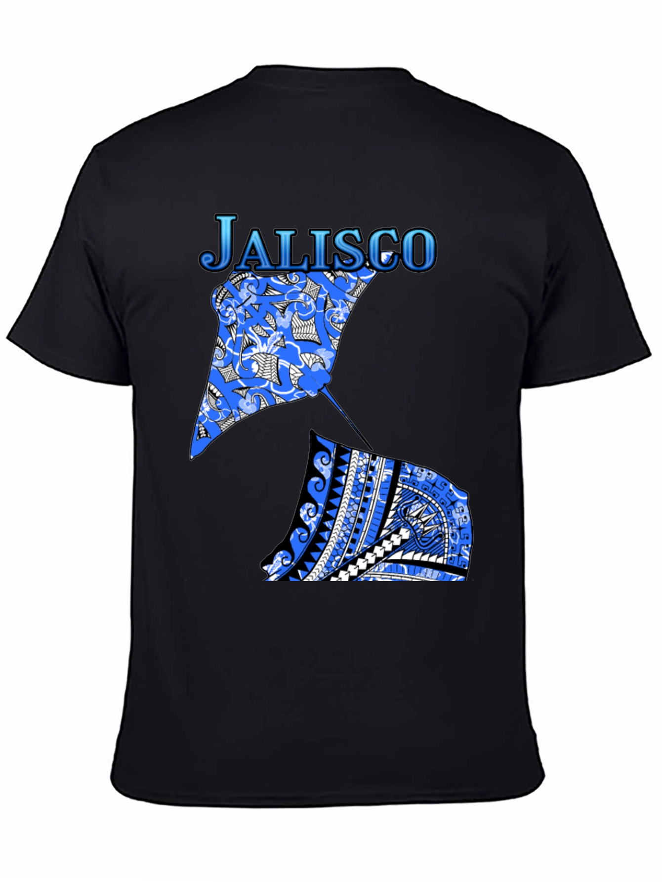 Jalisco Stingray Graphic Tee - Black
