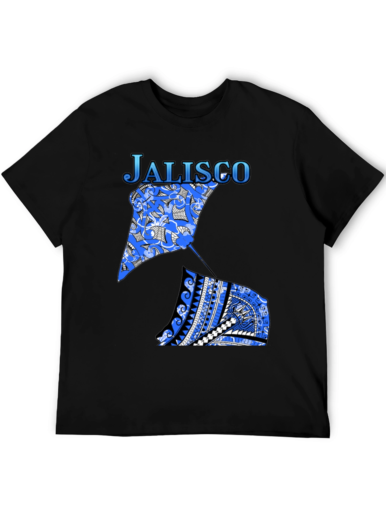 Jalisco Stingray Graphic Tee - Black