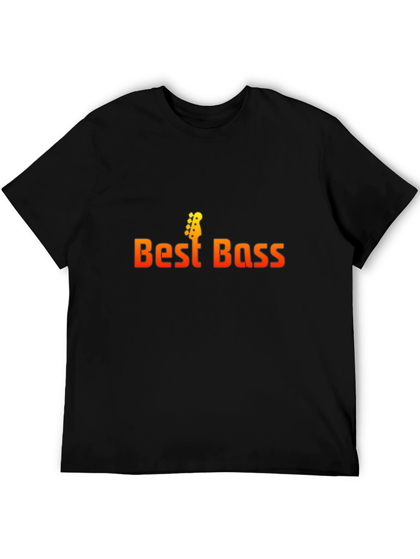 Best Bass Guitar Graphic Tee - Music Lover Shirt