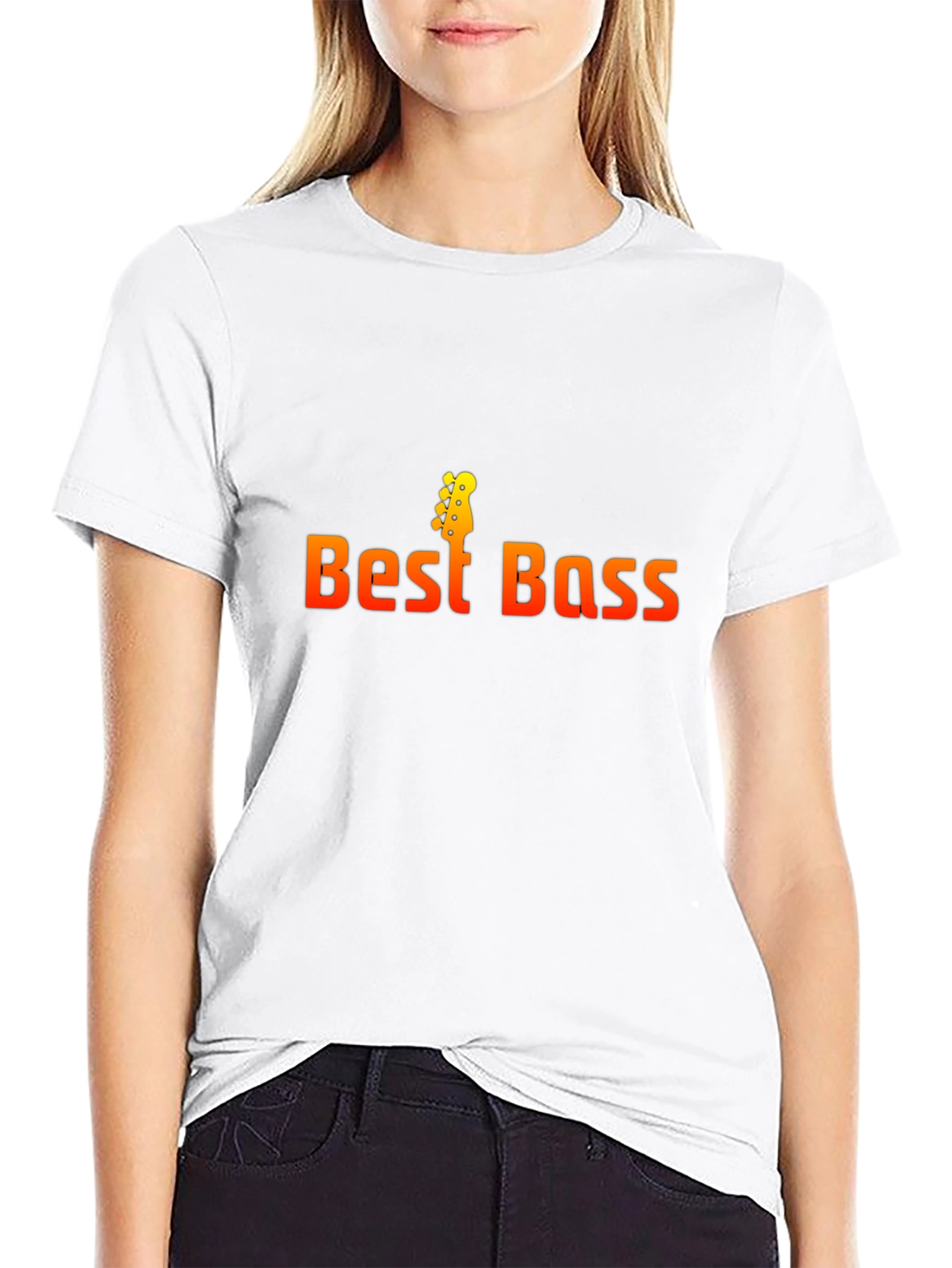 Best Bass Guitar Graphic Tee - Music Lover Shirt