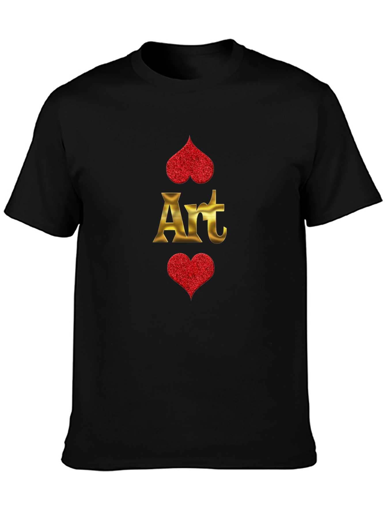 Art Hearts Graphic T-Shirt