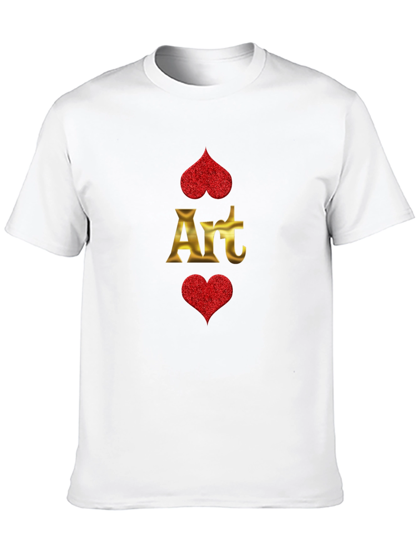 Art Hearts Graphic T-Shirt