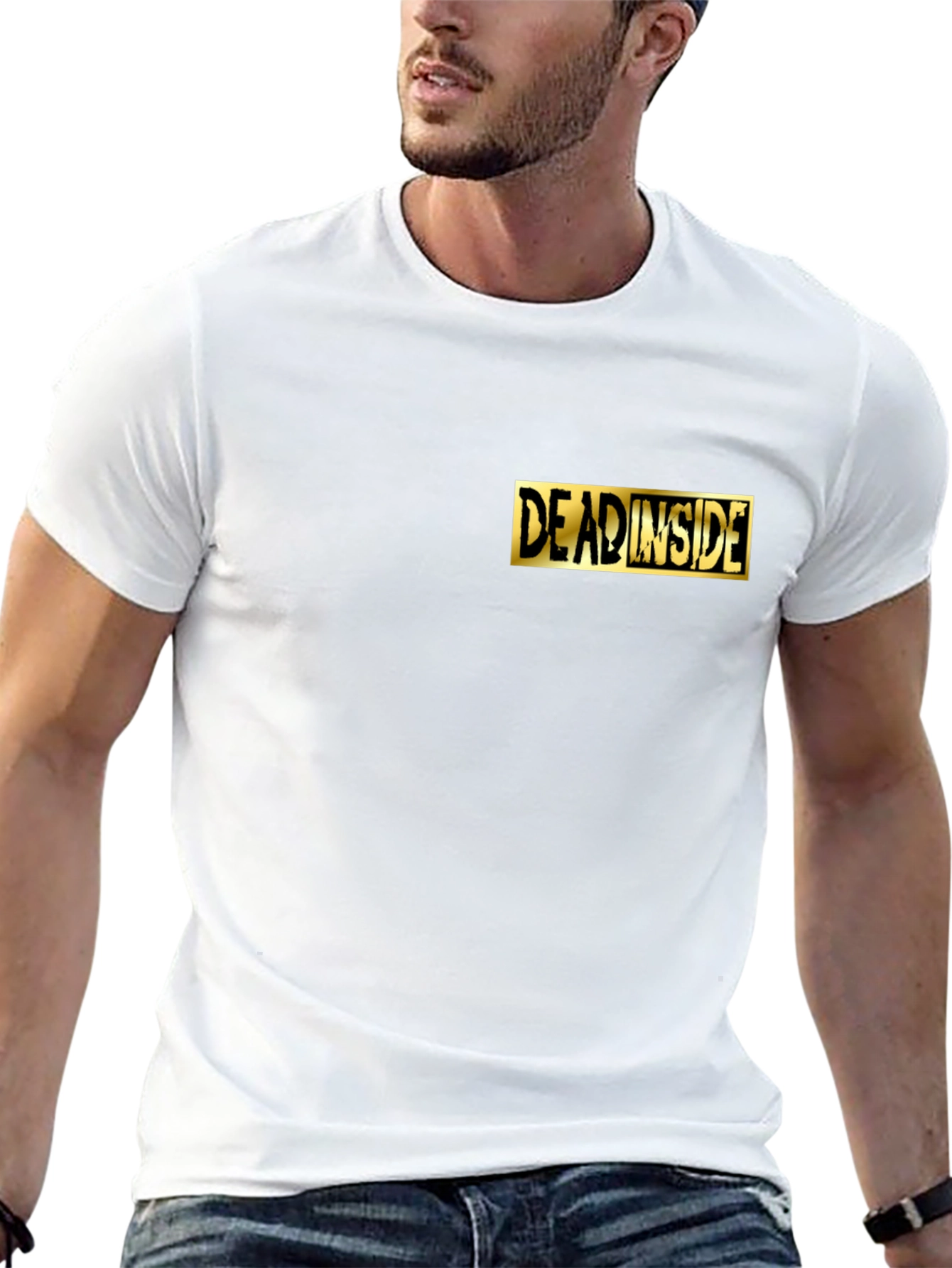 Dead Inside Graphic Tee - Stylish Menswear
