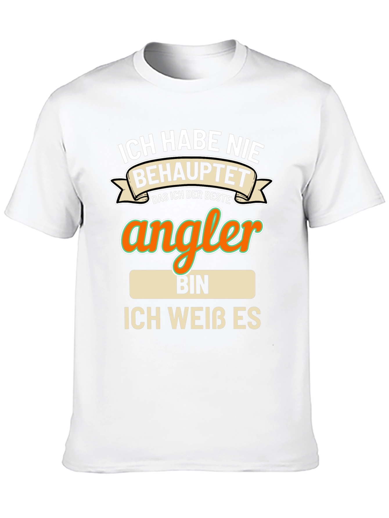 Funny Angler T-Shirt - Ich Habe Nie Behauptet