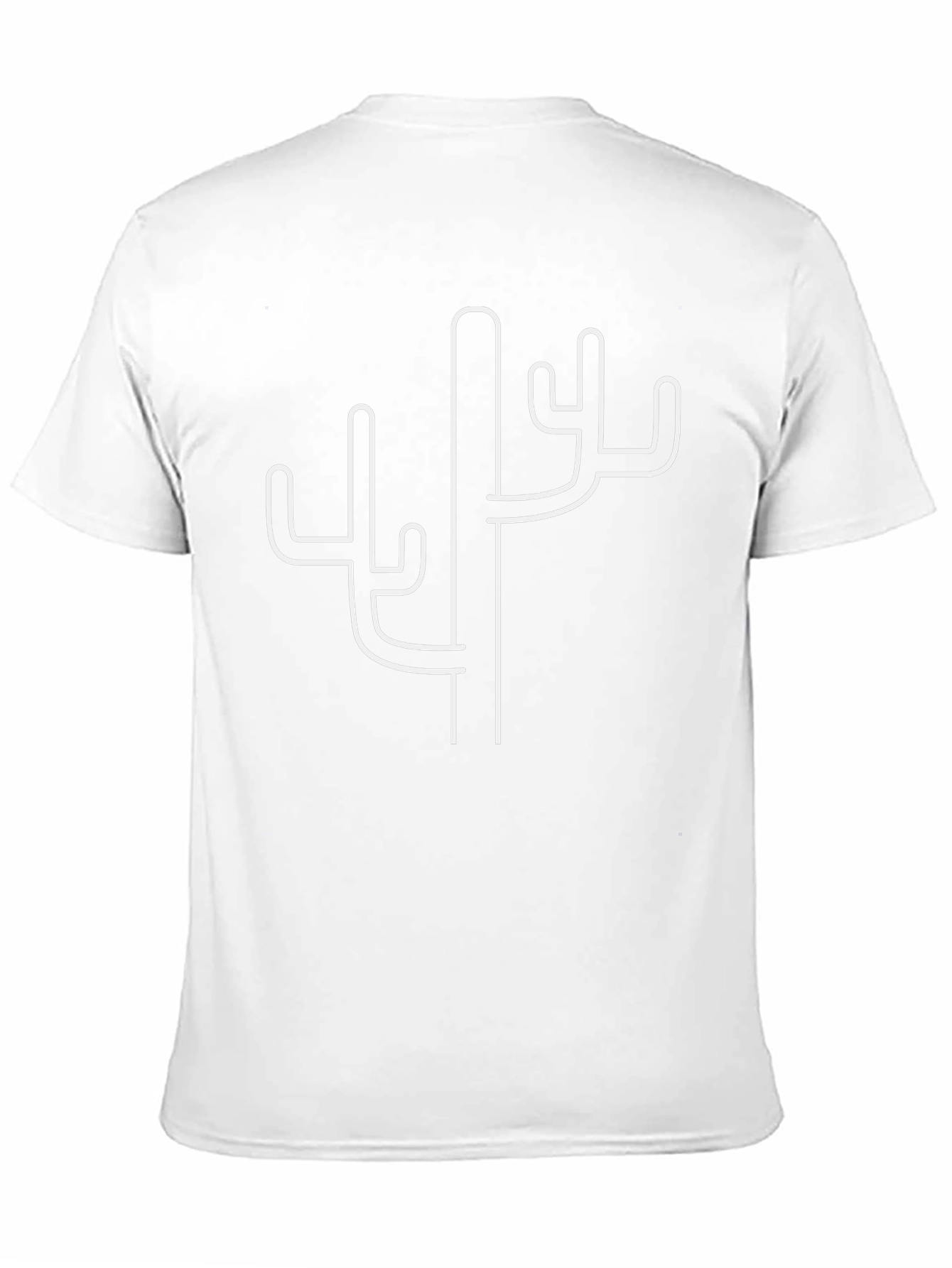 Cactus Graphic Tee - Modern Desert Style