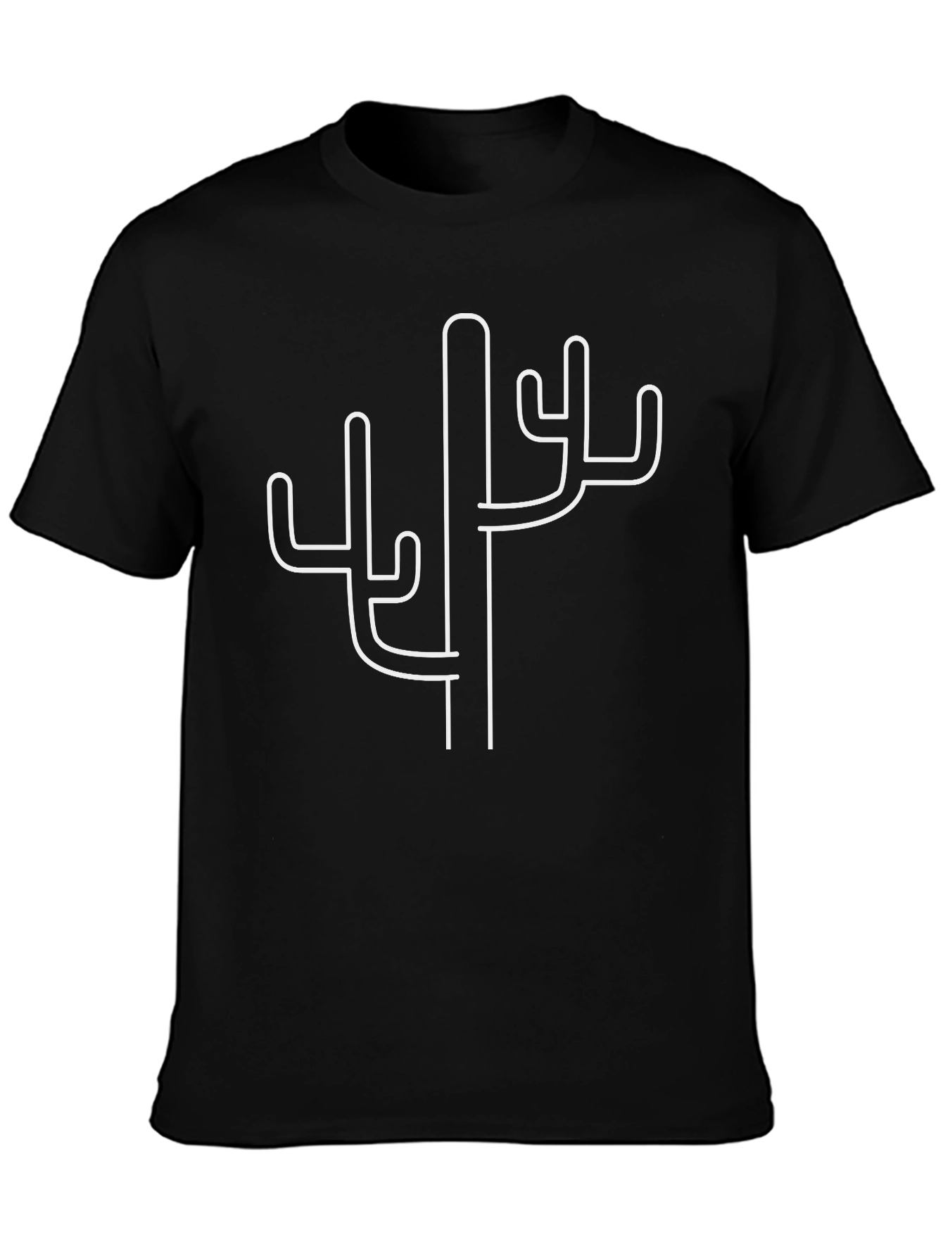 Cactus Graphic Tee - Modern Desert Style