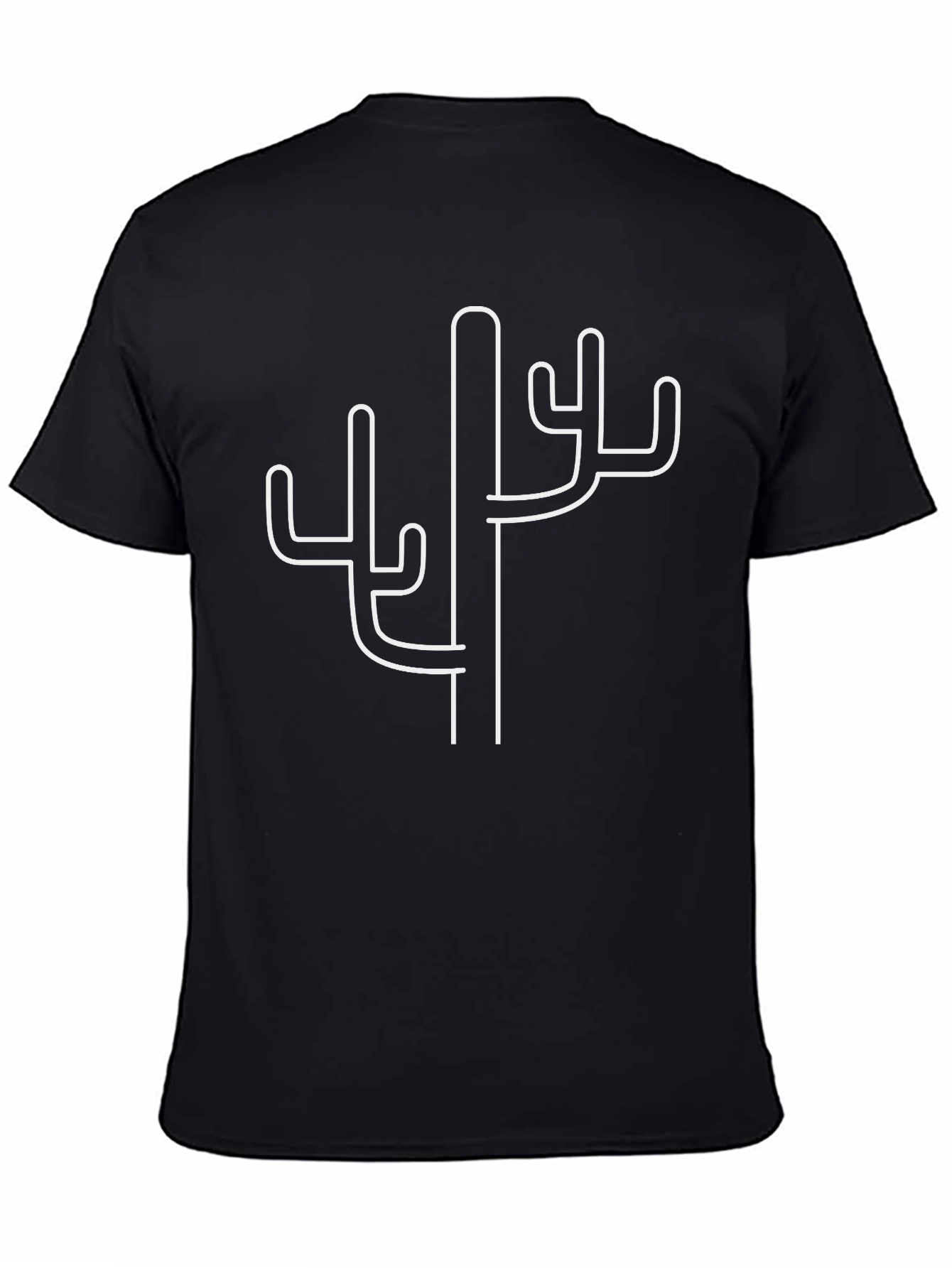 Cactus Graphic Tee - Modern Desert Style