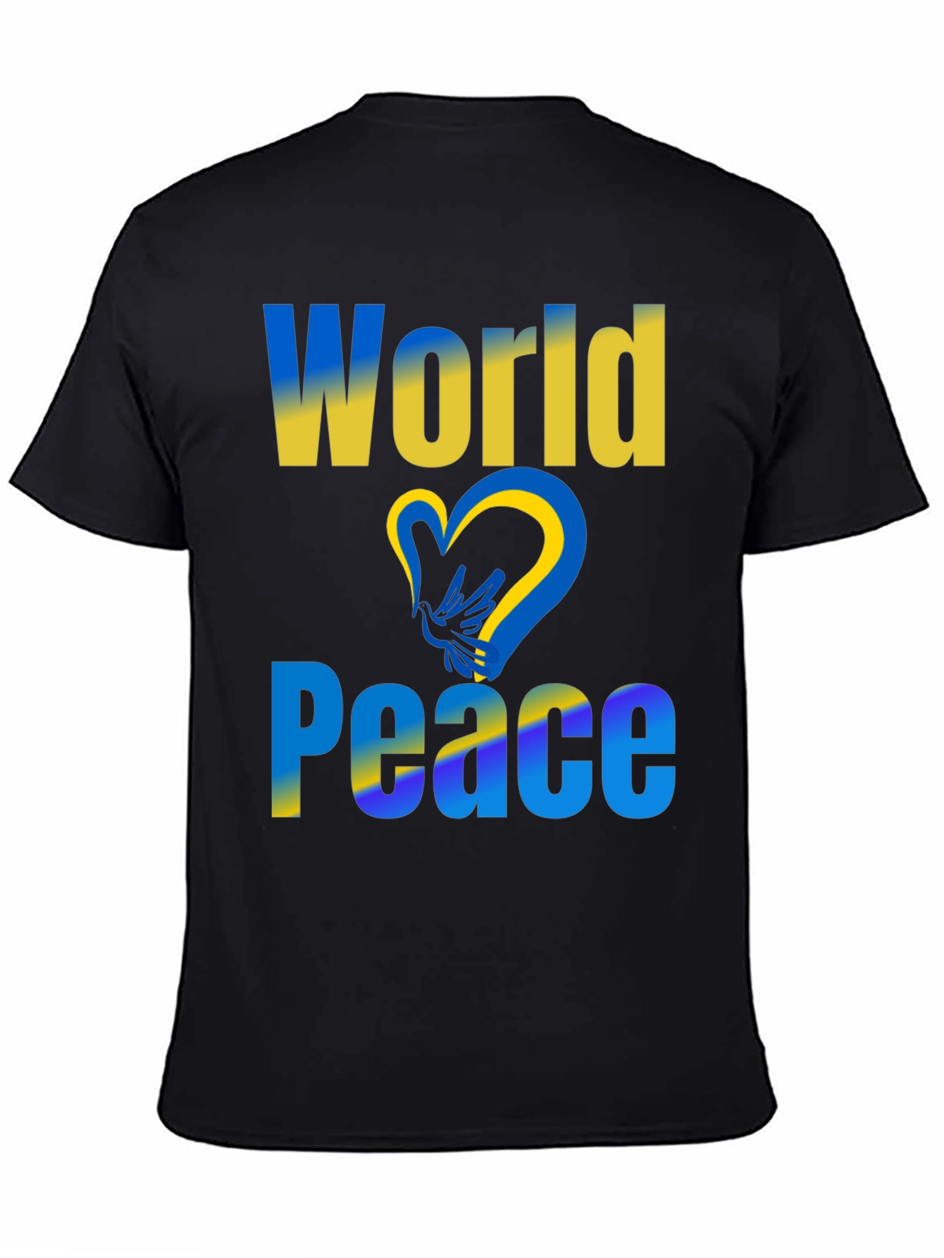 World Peace Ukraine Flag T-Shirt