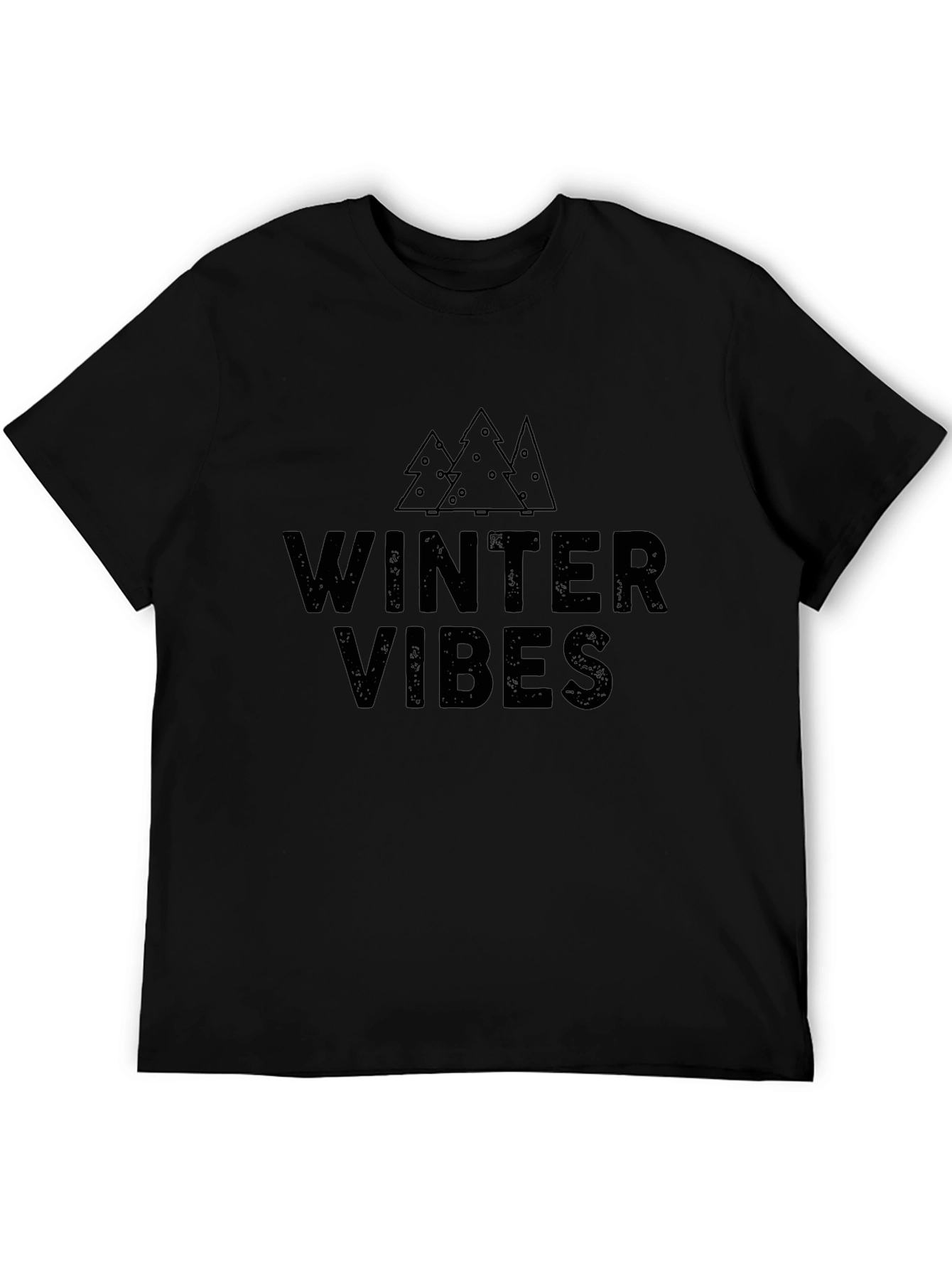Winter Vibes Graphic Tee - Unisex Holiday T-Shirt