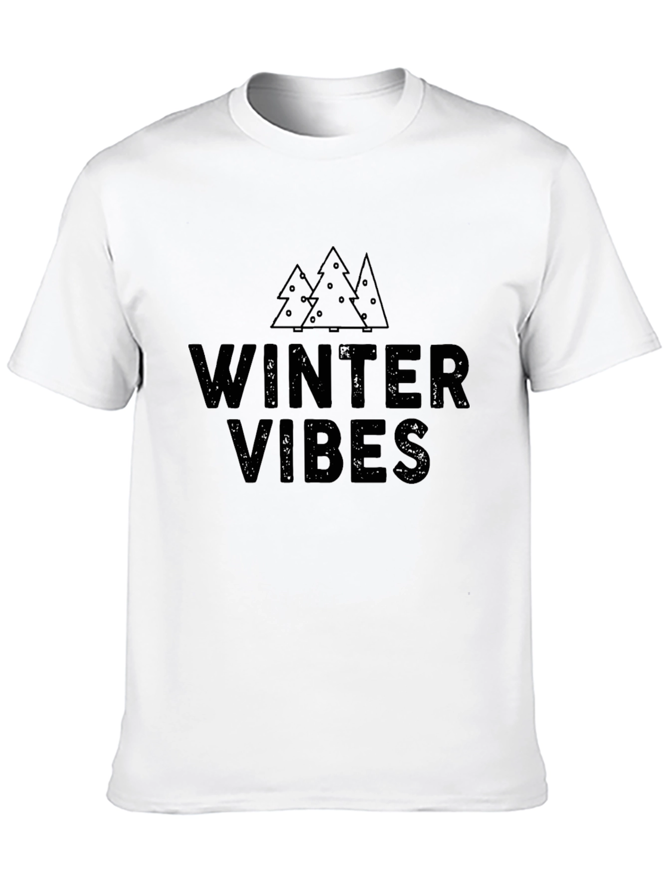 Winter Vibes Graphic Tee - Unisex Holiday T-Shirt