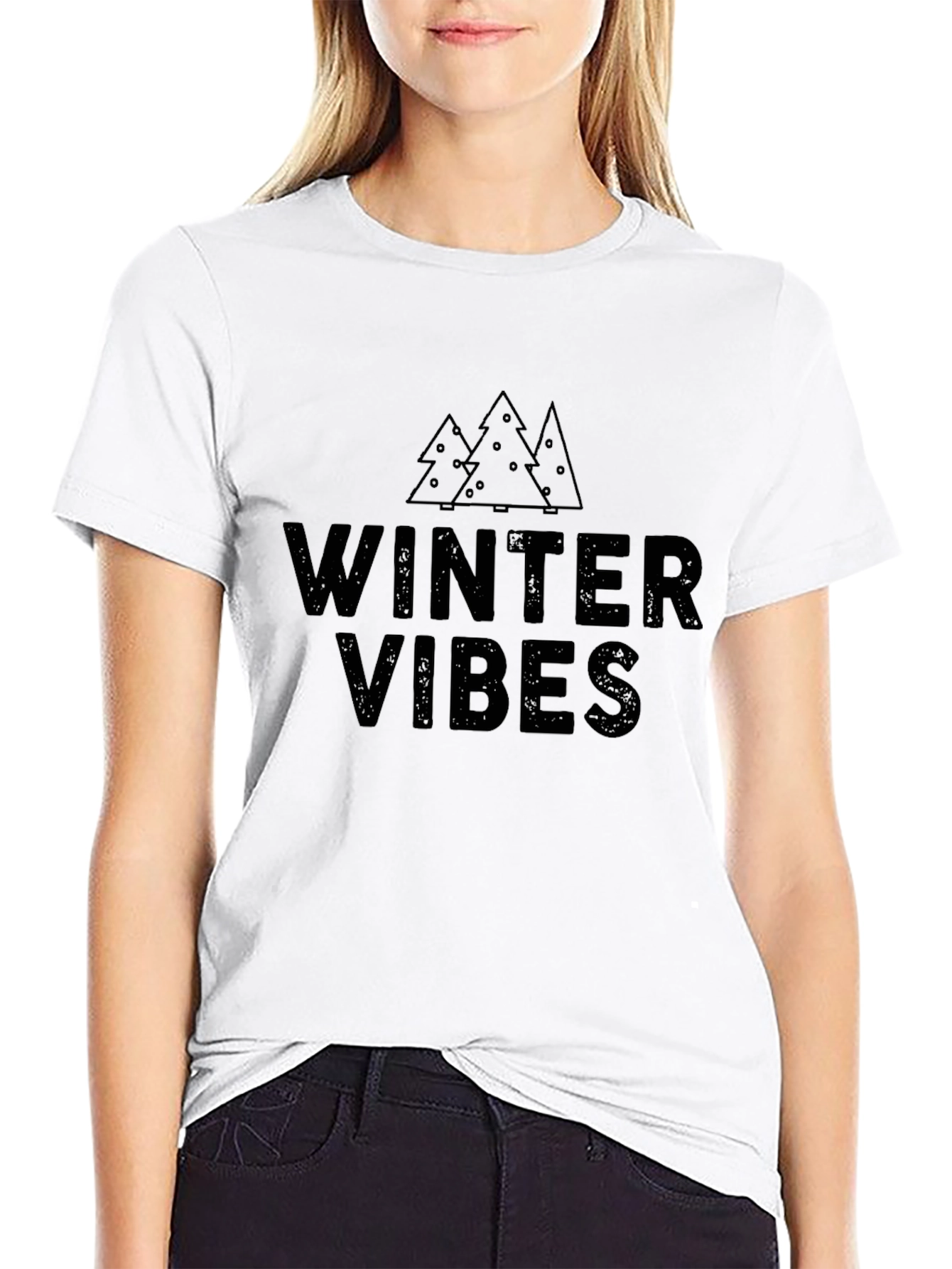 Winter Vibes Graphic Tee - Unisex Holiday T-Shirt