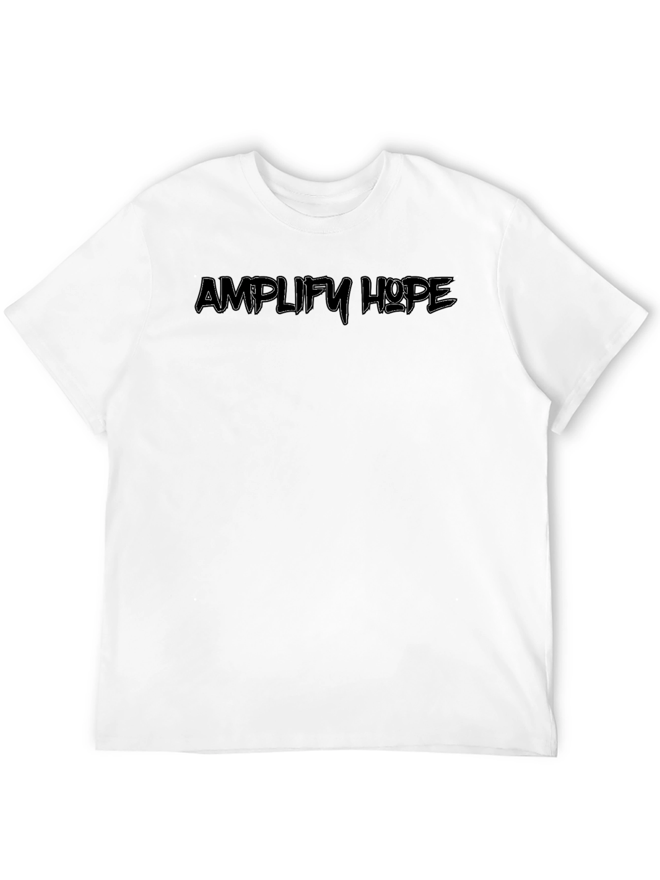 Amplify Hope Black Graphic T-Shirt