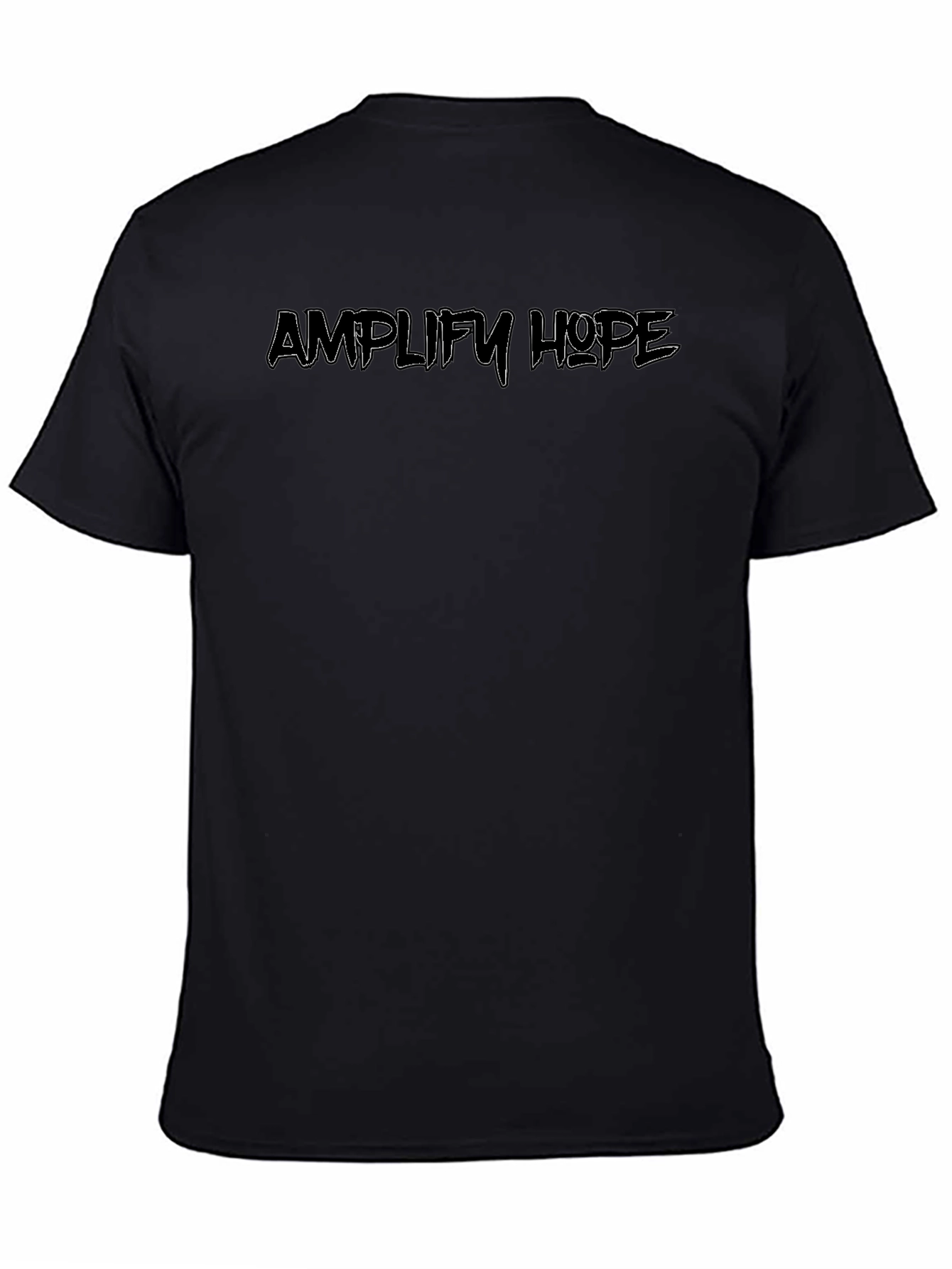 Amplify Hope Black Graphic T-Shirt