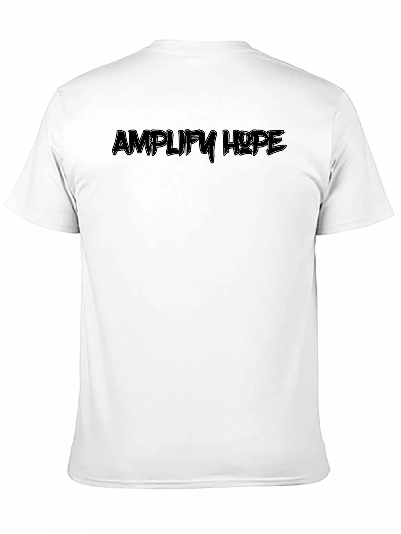 Amplify Hope Black Graphic T-Shirt