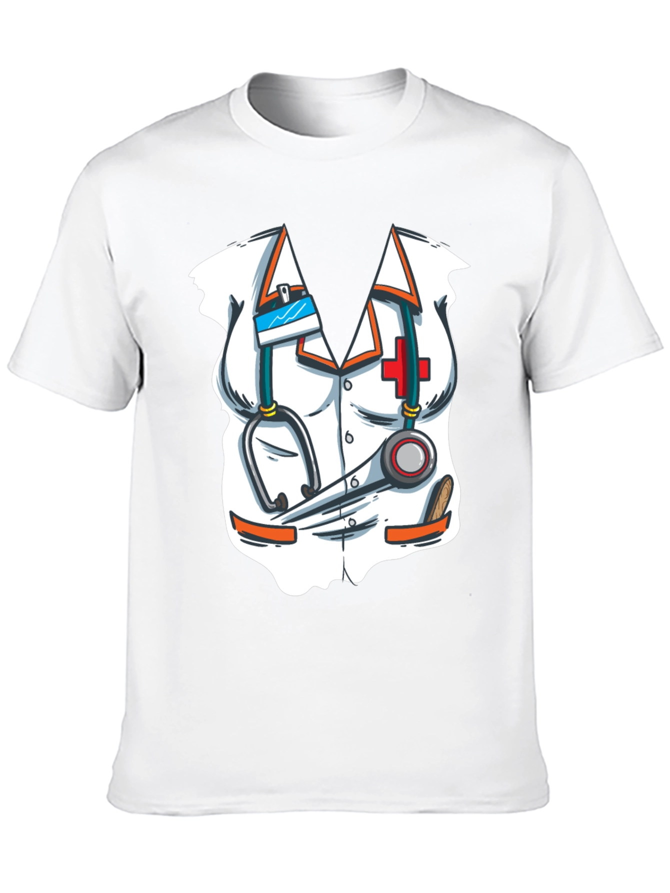 Nurse Costume T-Shirt - Novelty Graphic Tee