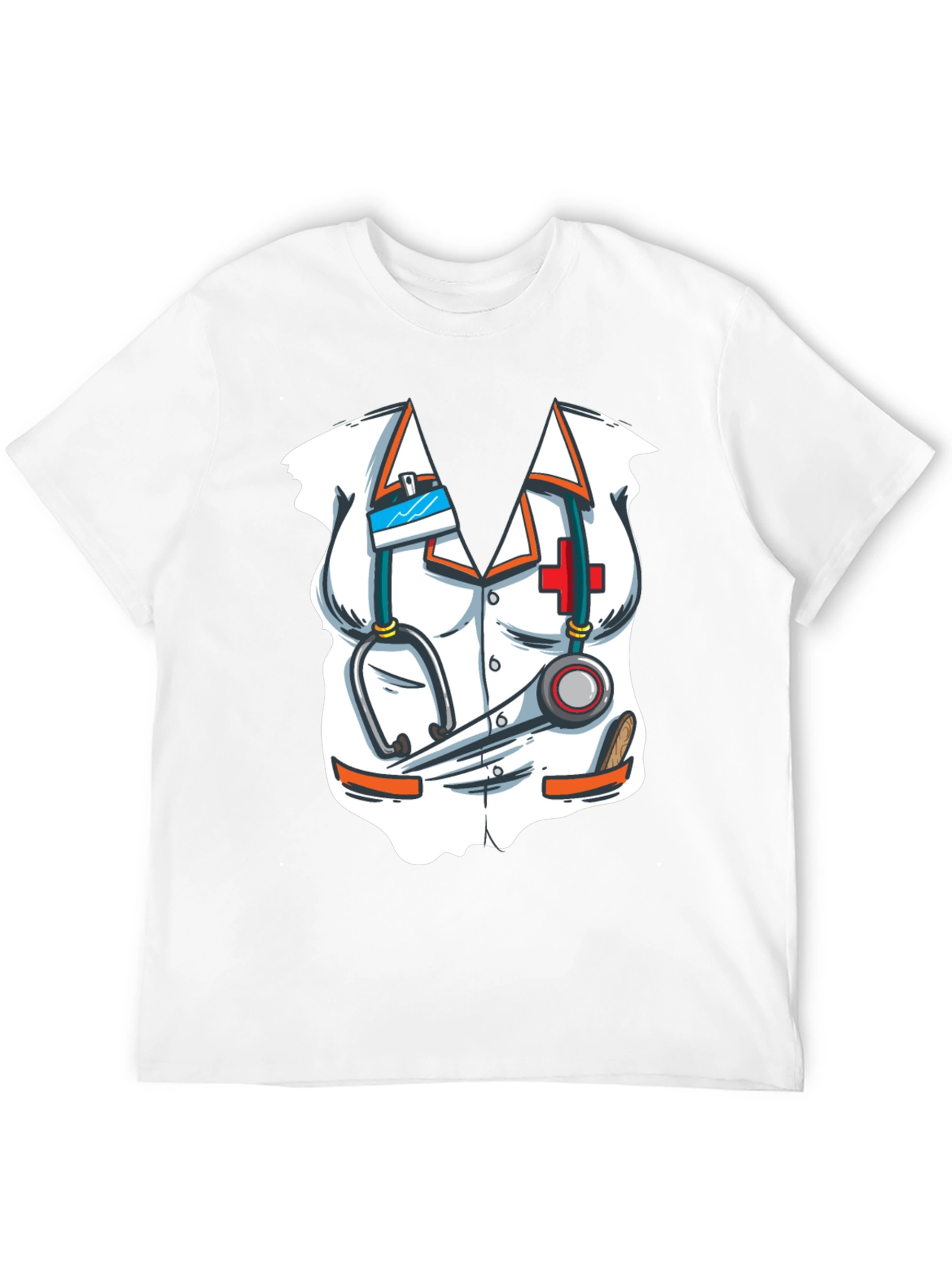 Nurse Costume T-Shirt - Novelty Graphic Tee