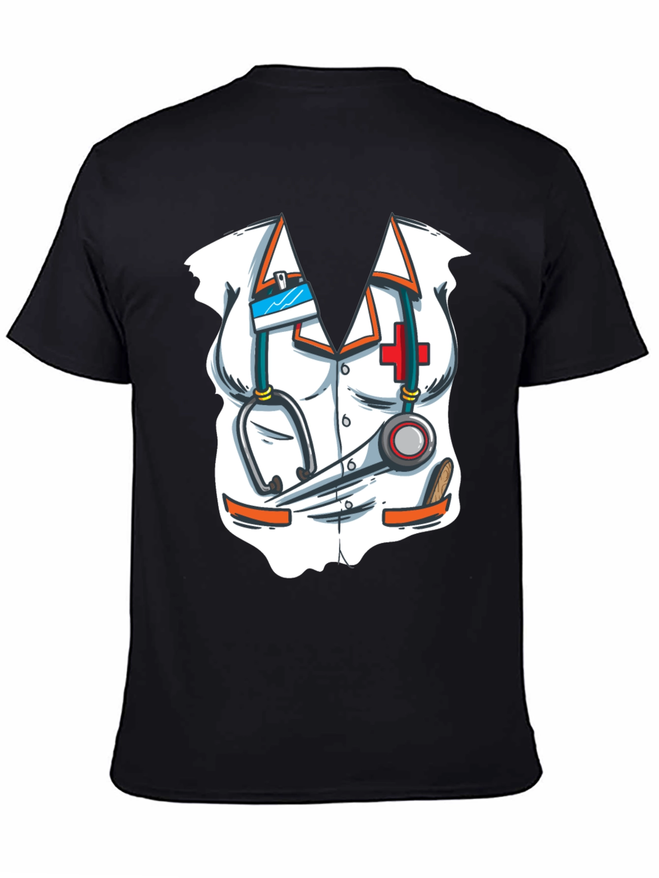 Nurse Costume T-Shirt - Novelty Graphic Tee
